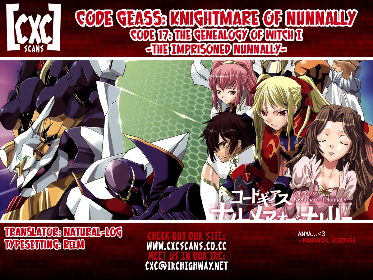 Code Geass: Nightmare of Nunnally Chapter 17 page 39 - Chapter 17: The Genealogy Of Witchi The Imprisoned Nunnally