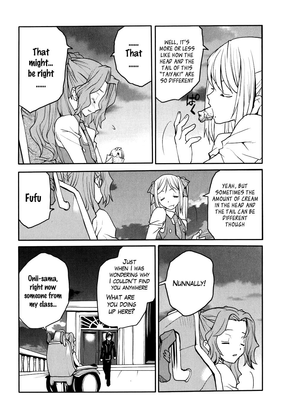 Code Geass: Nightmare of Nunnally Chapter 17 page 8 - Chapter 17: The Genealogy Of Witchi The Imprisoned Nunnally