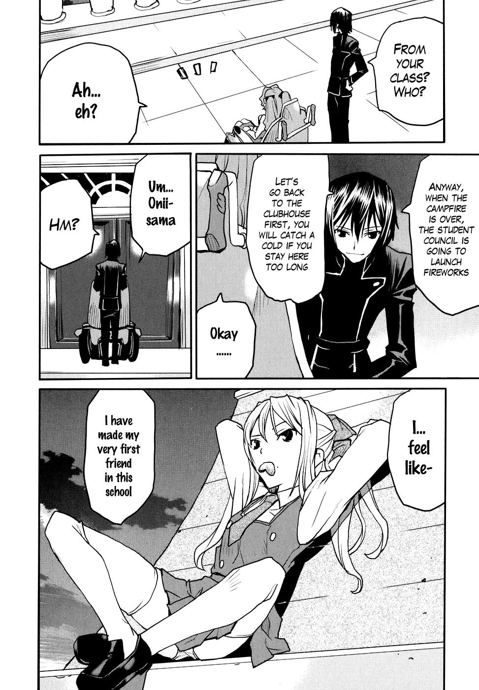 Code Geass: Nightmare of Nunnally Chapter 17 page 9 - Chapter 17: The Genealogy Of Witchi The Imprisoned Nunnally