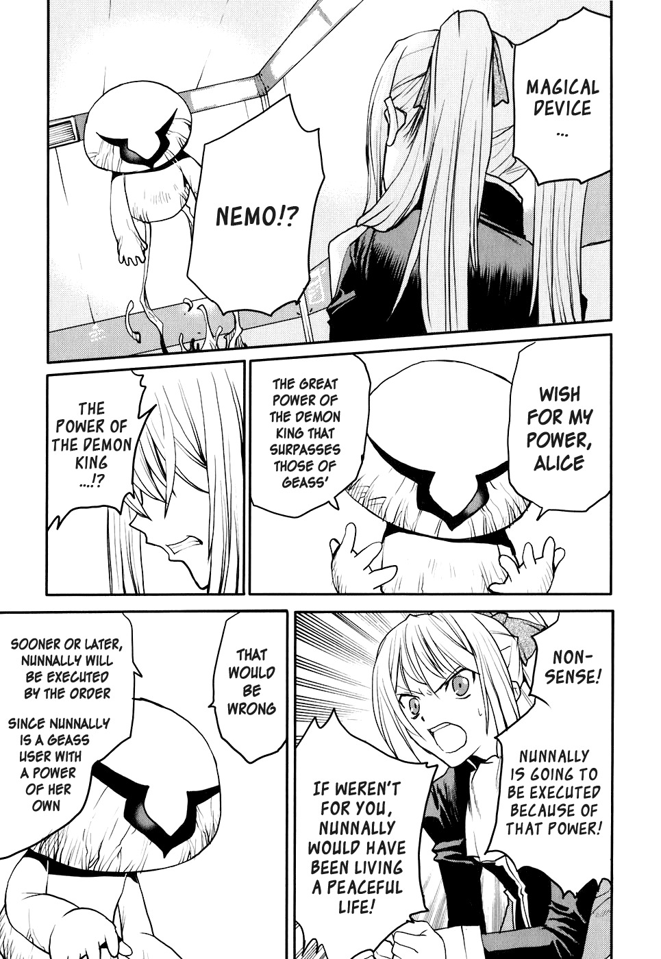 Code Geass: Nightmare of Nunnally Chapter 18 page 11 - Chapter 18: The Genealogy Of Witch 2:The Witch Trial