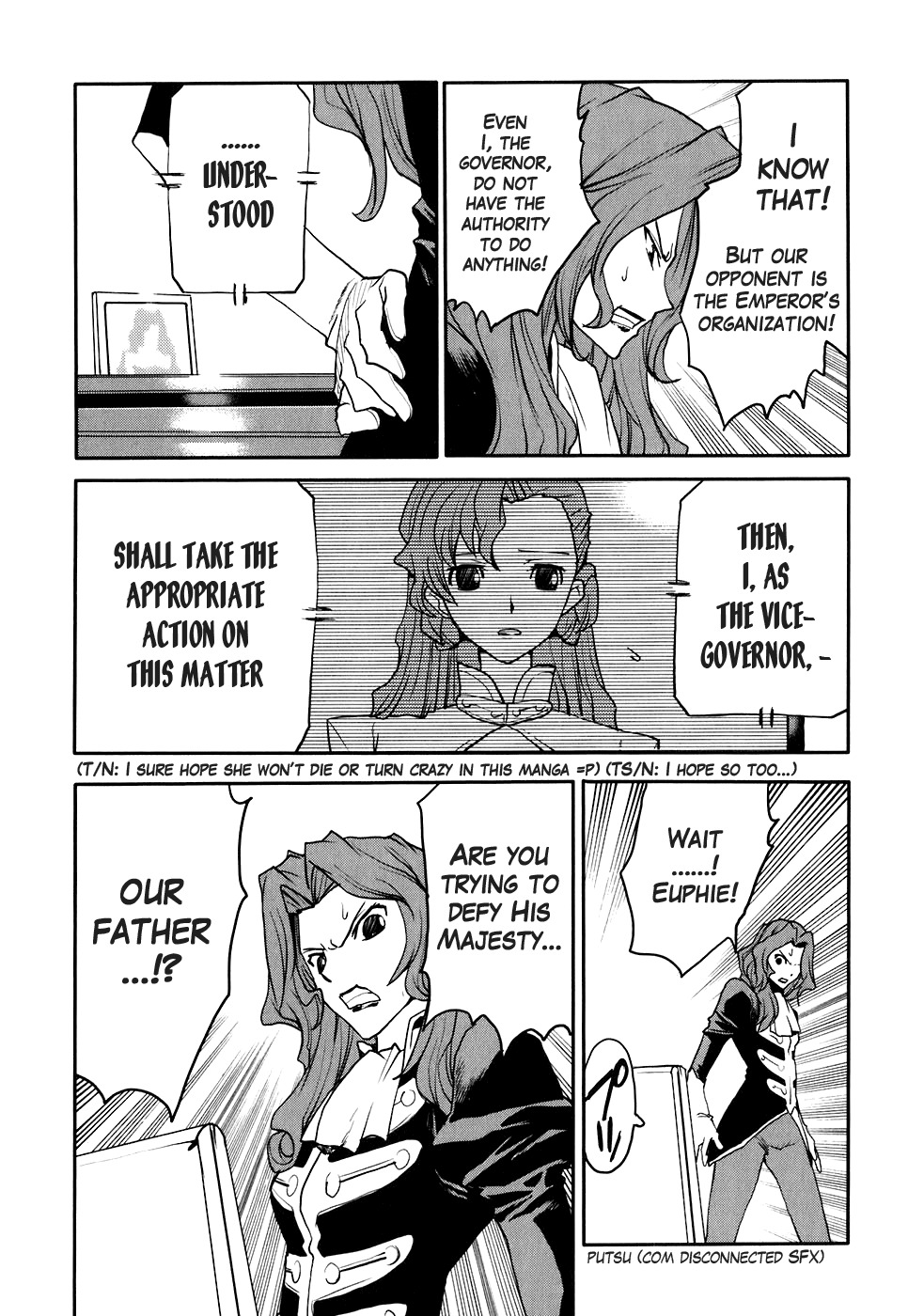 Code Geass: Nightmare of Nunnally Chapter 18 page 15 - Chapter 18: The Genealogy Of Witch 2:The Witch Trial