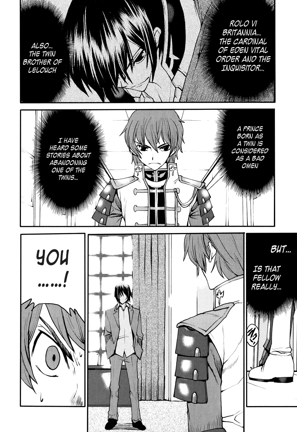 Code Geass: Nightmare of Nunnally Chapter 18 page 2 - Chapter 18: The Genealogy Of Witch 2:The Witch Trial