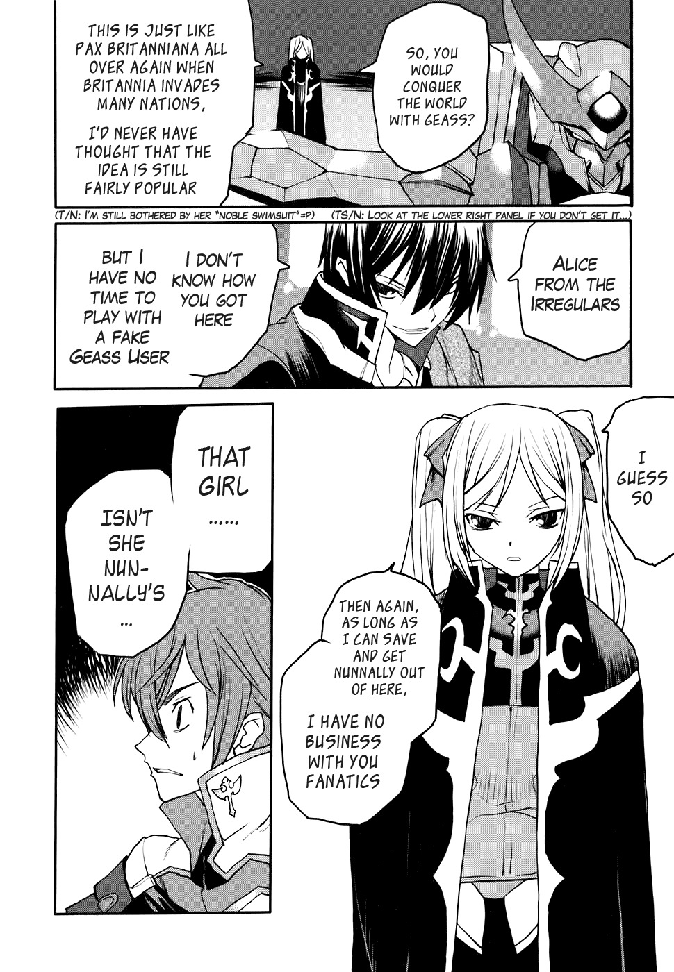 Code Geass: Nightmare of Nunnally Chapter 19 page 22 - Chapter 19: The Genealogy Of Witch 3:Code Geass