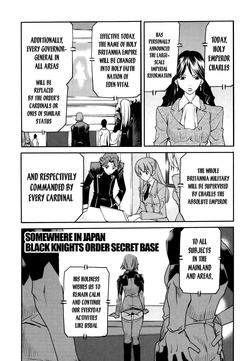Code Geass: Nightmare of Nunnally Chapter 20 page 10 - Chapter 20: Demon King Rolo 1:The Empire, The Rebellion.