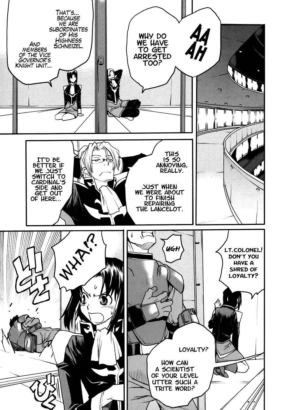 Code Geass: Nightmare of Nunnally Chapter 21 page 13 - Chapter 21: Demon King Rolo II:The Icy Pursuer