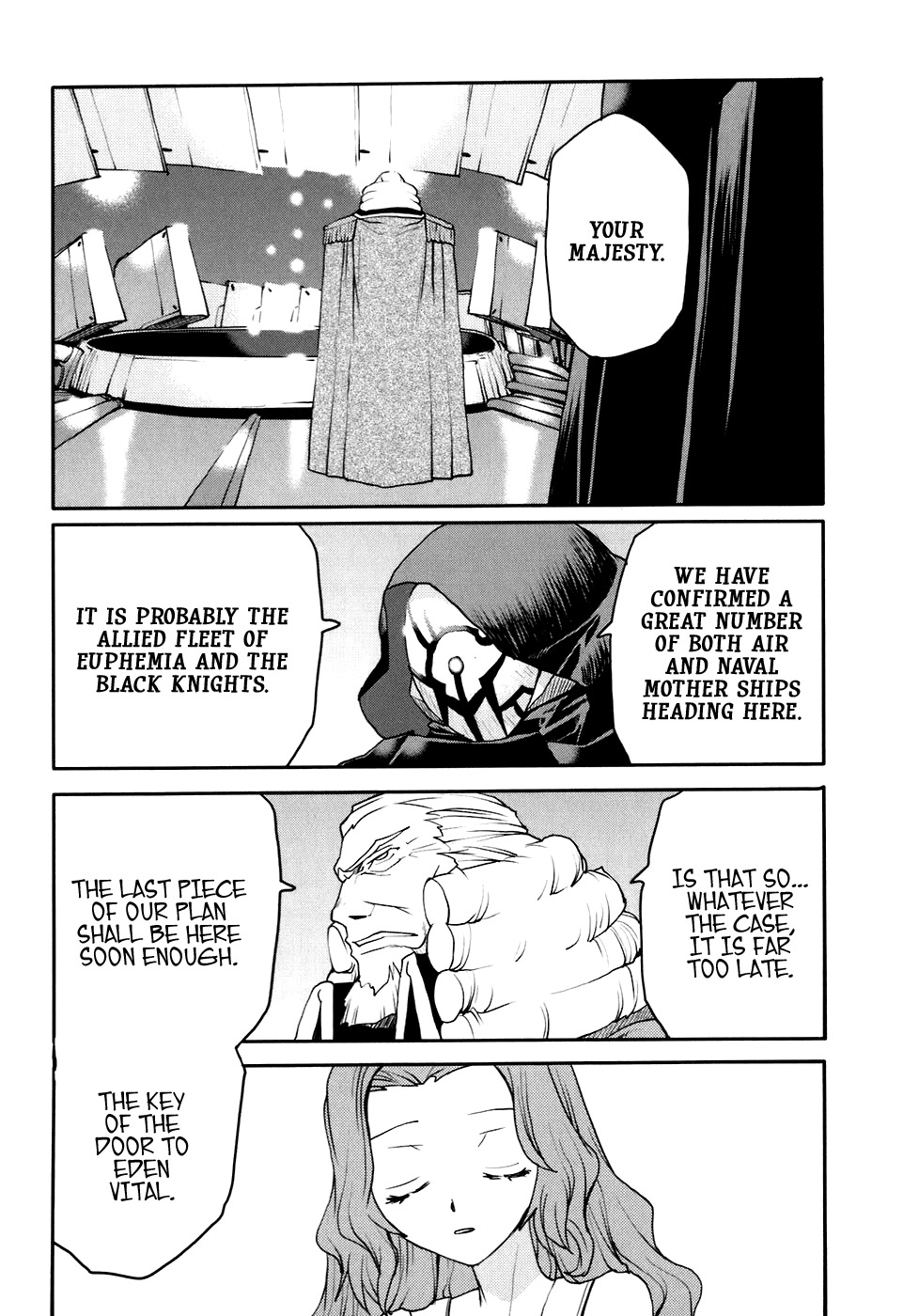 Code Geass: Nightmare of Nunnally Chapter 23 page 13 - Chapter 23: Island of God I:Emperor vs Empress
