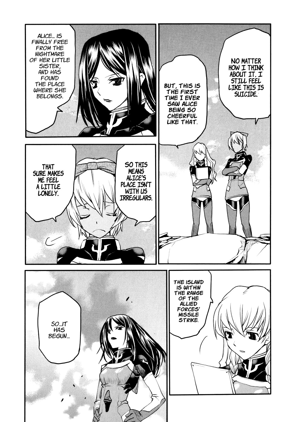 Code Geass: Nightmare of Nunnally Chapter 23 page 16 - Chapter 23: Island of God I:Emperor vs Empress