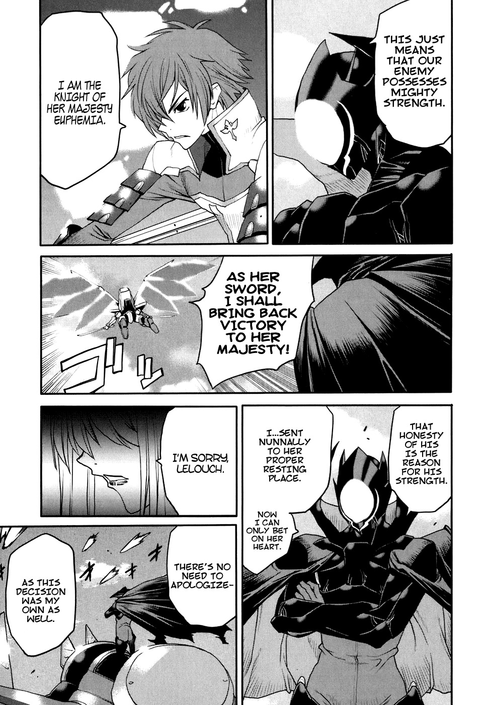 Code Geass: Nightmare of Nunnally Chapter 23 page 21 - Chapter 23: Island of God I:Emperor vs Empress