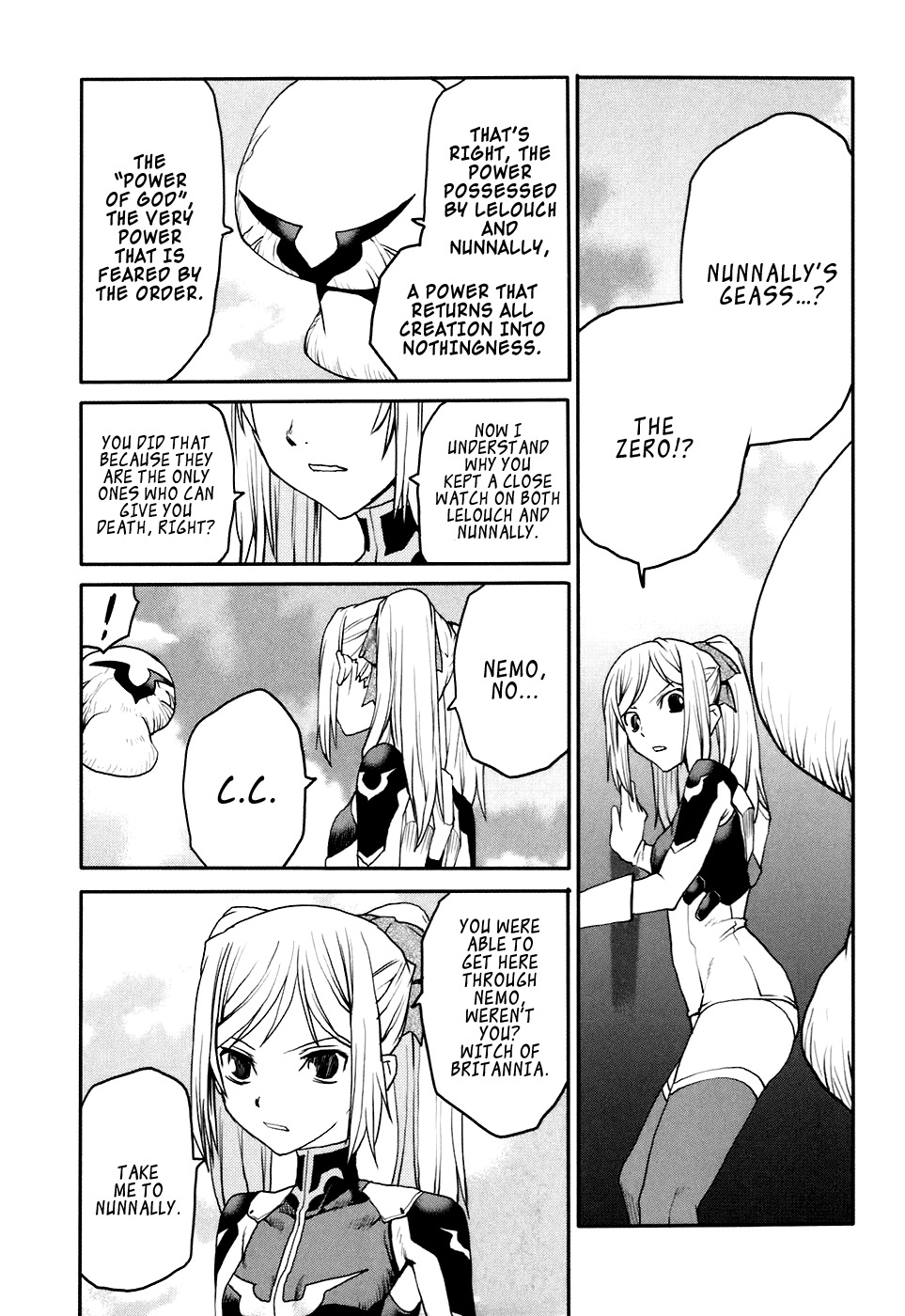 Code Geass: Nightmare of Nunnally Chapter 25 page 13 - Chapter 25: Island of God III:The Zero