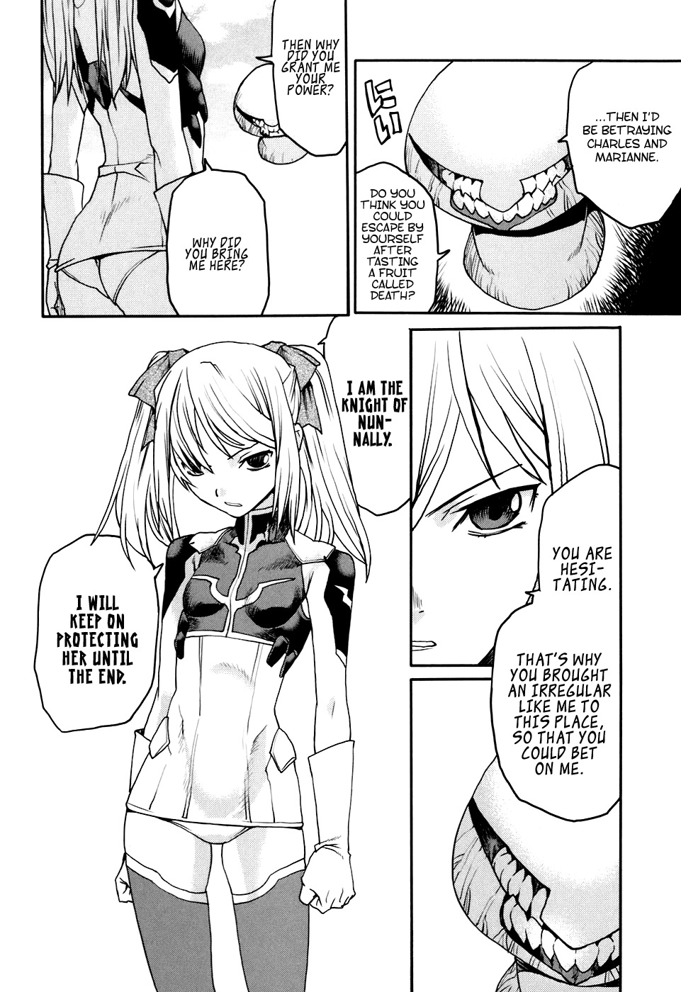 Code Geass: Nightmare of Nunnally Chapter 25 page 14 - Chapter 25: Island of God III:The Zero