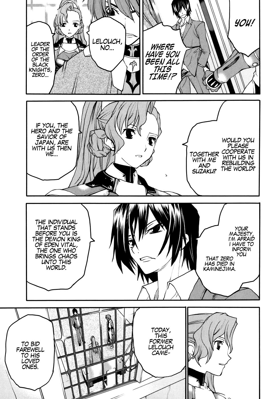 Code Geass: Nightmare of Nunnally Chapter 26 page 7 - Chapter 26: Zero of the Demon King