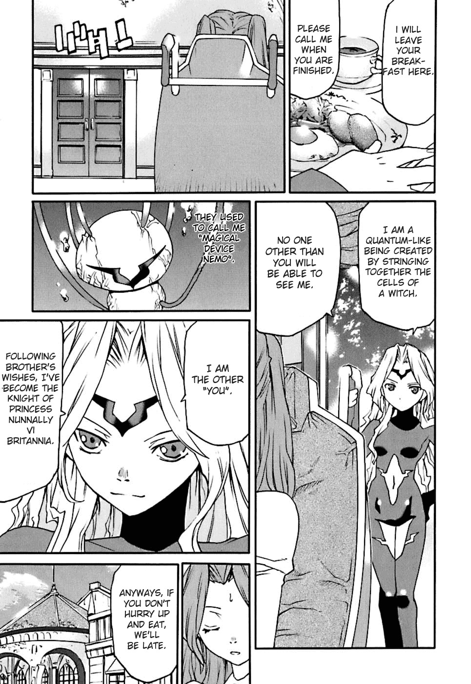 Code Geass: Nightmare of Nunnally Chapter 3 page 9 - Chapter 3: Magical Device Nemo