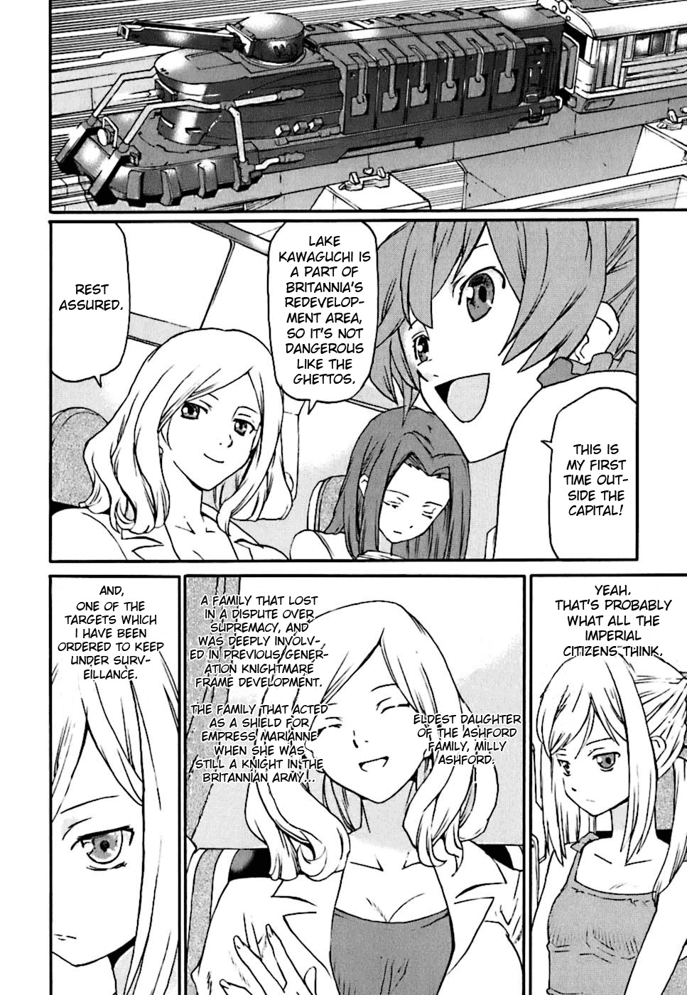 Code Geass: Nightmare of Nunnally Chapter 4 page 13 - Chapter 4: Lake Kawaguchi Incident 1