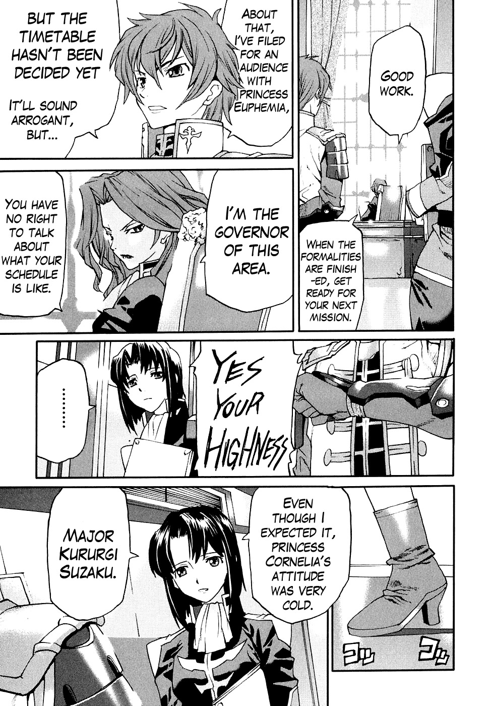 Code Geass: Nightmare of Nunnally Chapter 7 page 11 - Chapter 7: The White Knight