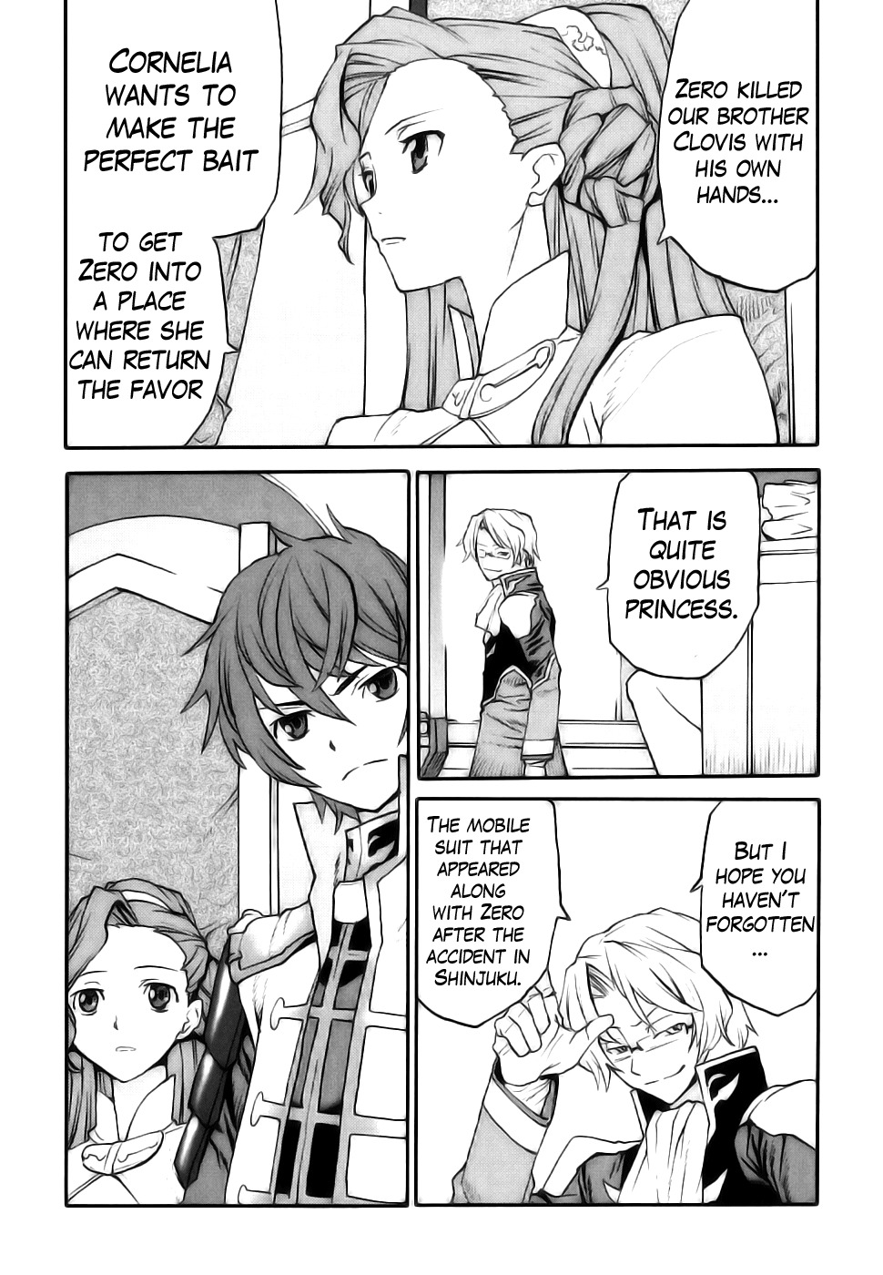 Code Geass: Nightmare of Nunnally Chapter 8 page 14 - Chapter 8: The Disaster at Saitama 1