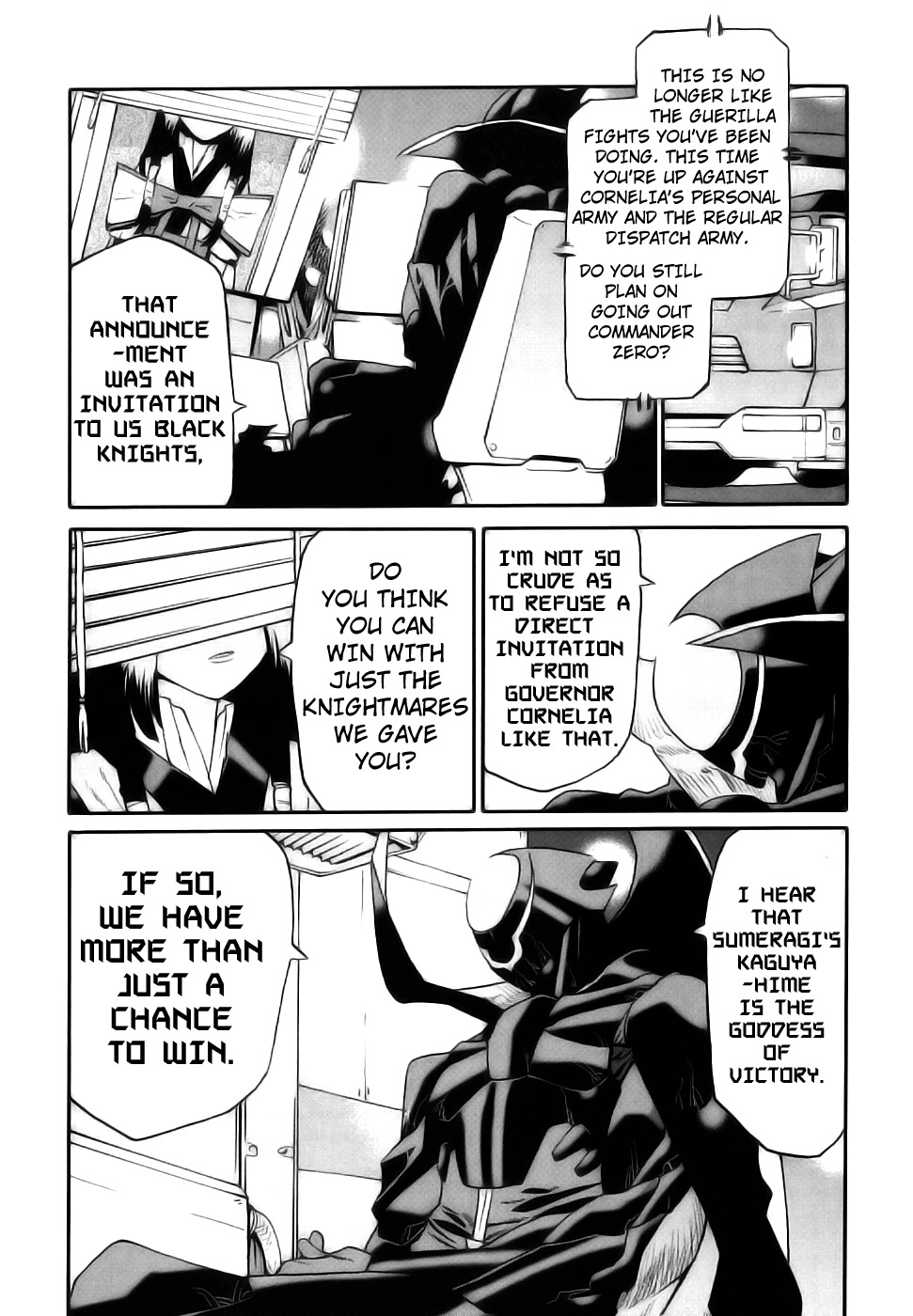 Code Geass: Nightmare of Nunnally Chapter 8 page 20 - Chapter 8: The Disaster at Saitama 1