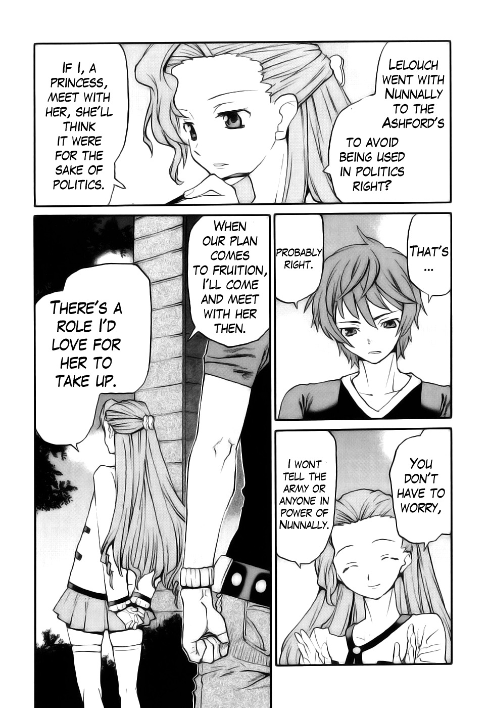 Code Geass: Nightmare of Nunnally Chapter 8 page 8 - Chapter 8: The Disaster at Saitama 1