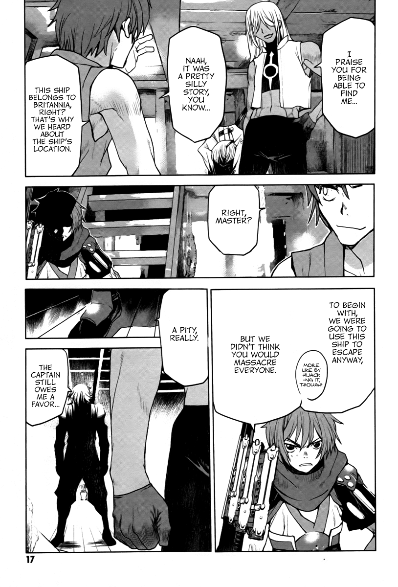 Code Geass - Shikkoku no Renya Chapter 12 page 17 - Chapter 12: Not Wonderful