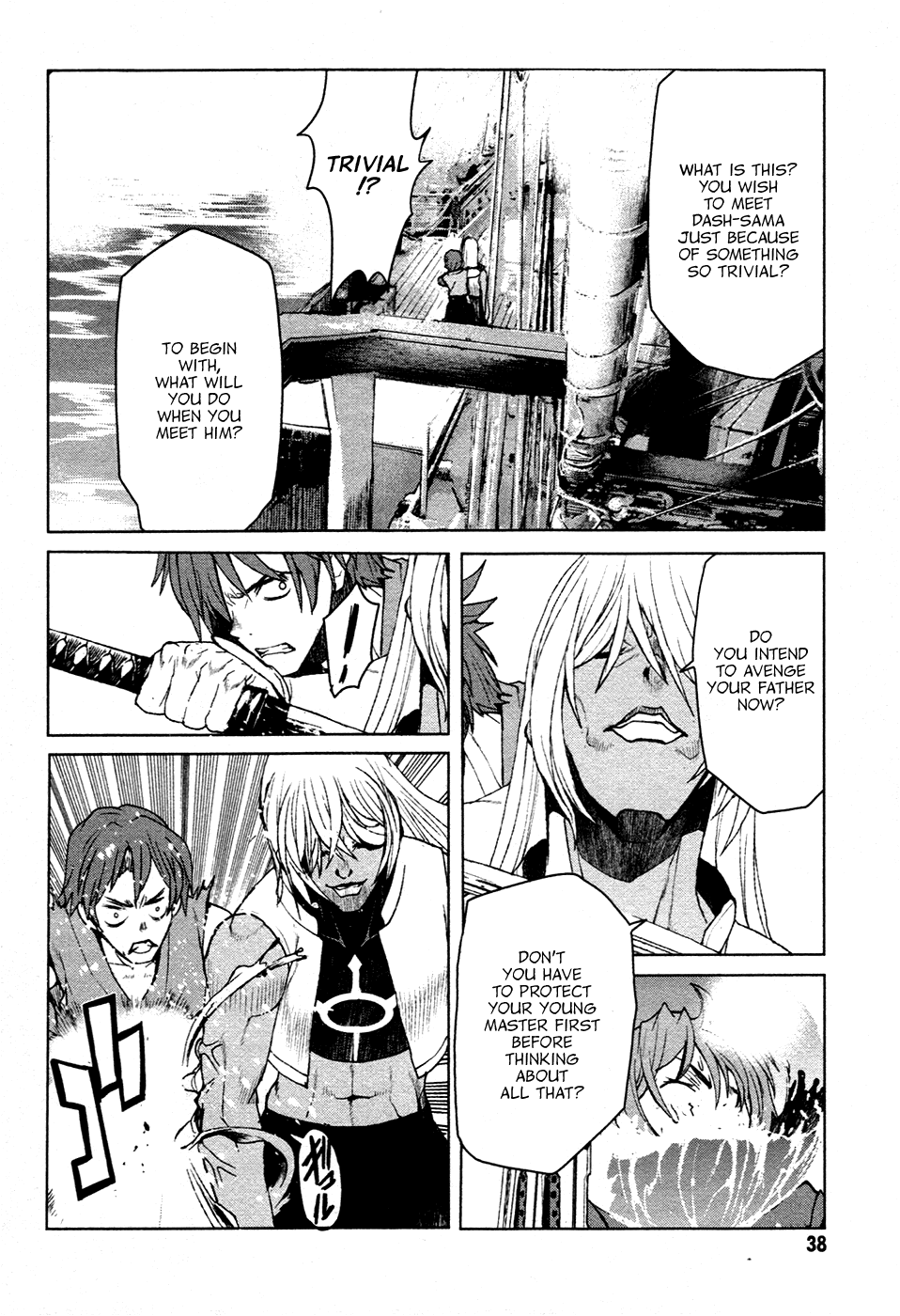 Code Geass - Shikkoku no Renya Chapter 13 page 8 - Chapter 13: Dash the Heretic