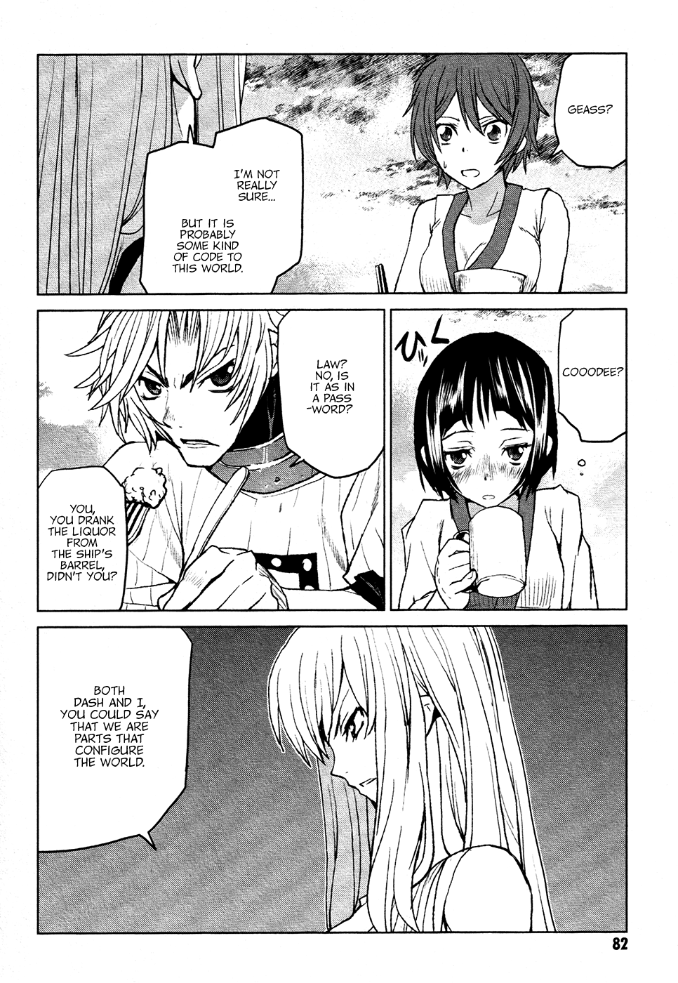 Code Geass - Shikkoku no Renya Chapter 14 page 22 - Chapter 14: Journey with the Witch