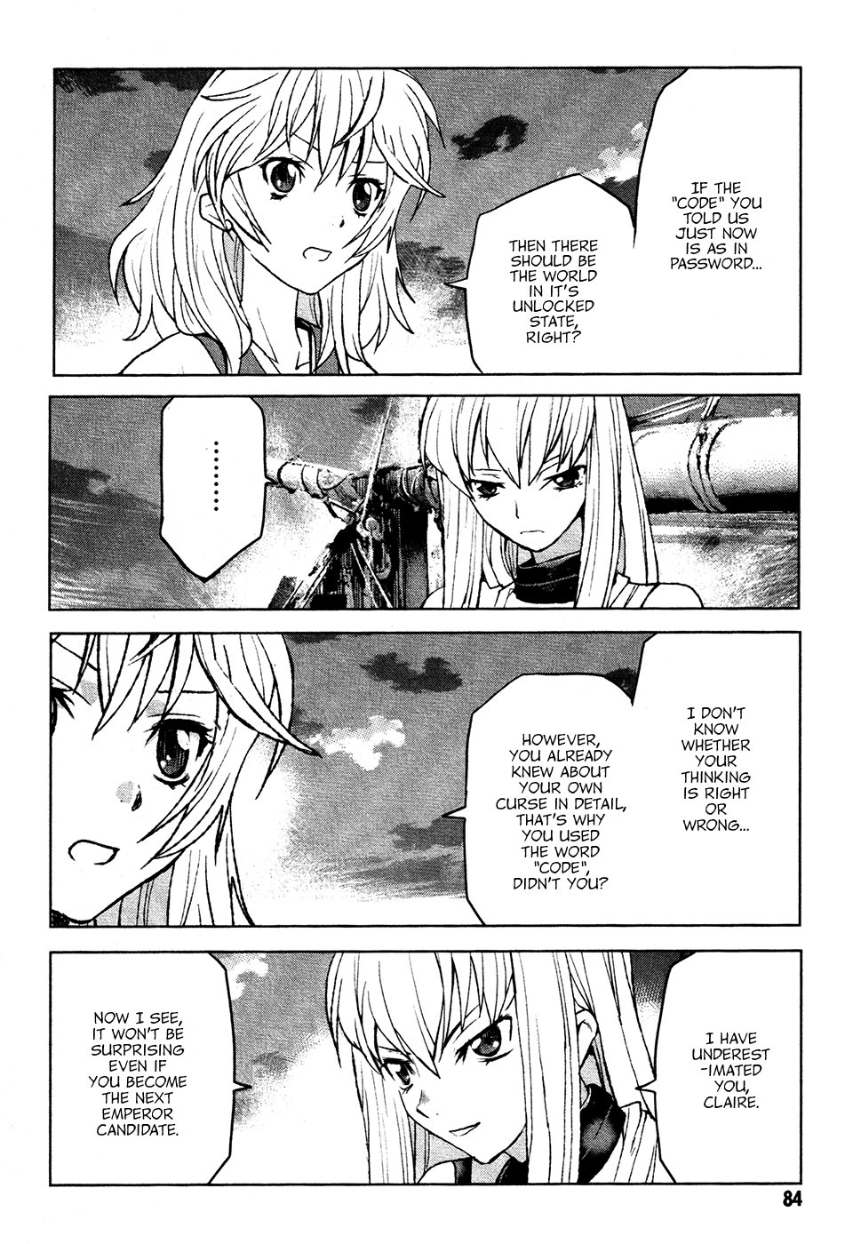 Code Geass - Shikkoku no Renya Chapter 14 page 24 - Chapter 14: Journey with the Witch