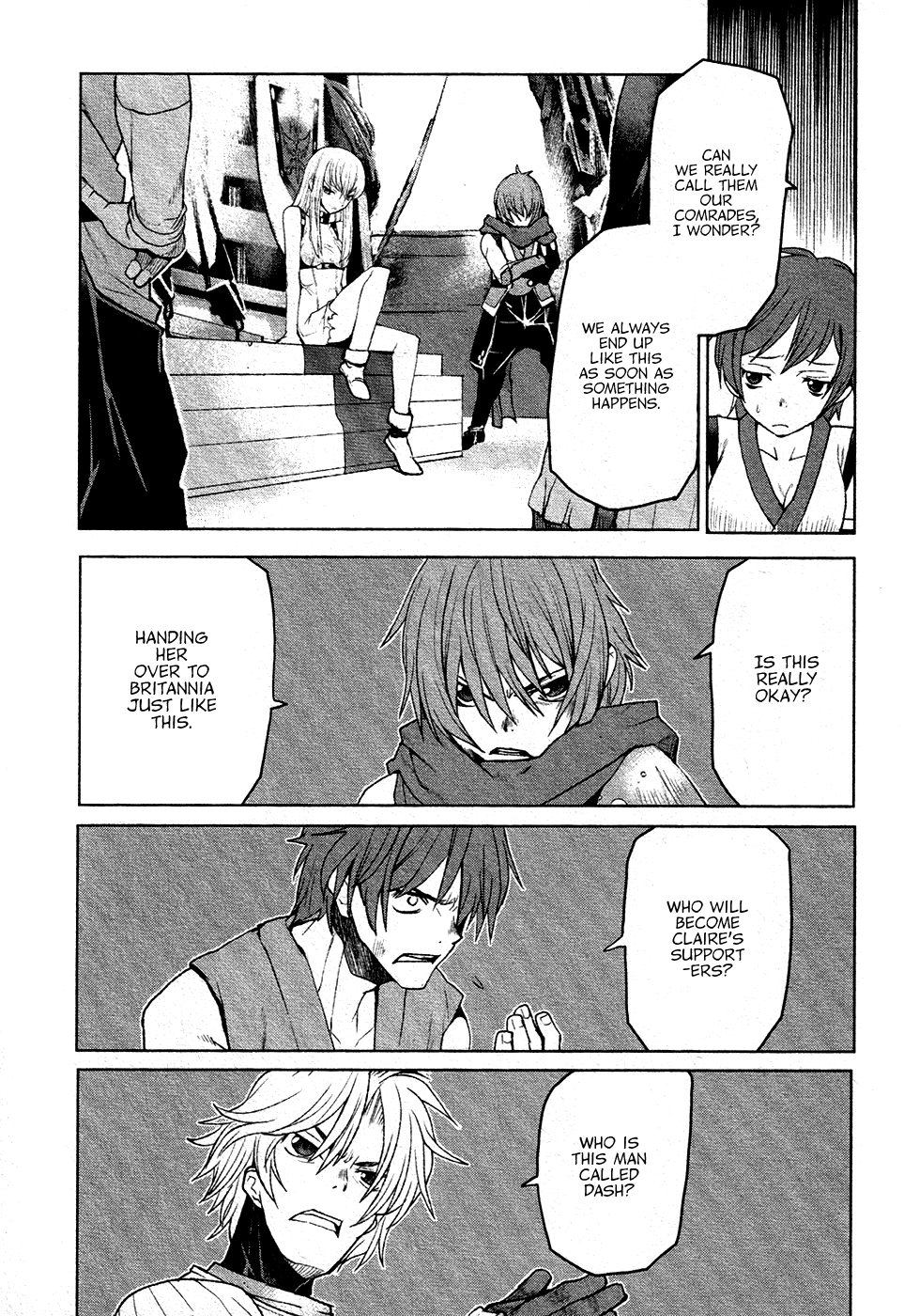 Code Geass - Shikkoku no Renya Chapter 14 page 3 - Chapter 14: Journey with the Witch