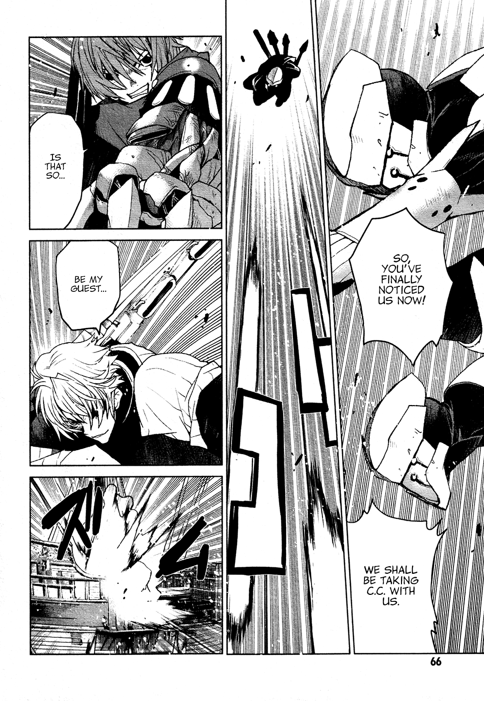 Code Geass - Shikkoku no Renya Chapter 14 page 6 - Chapter 14: Journey with the Witch