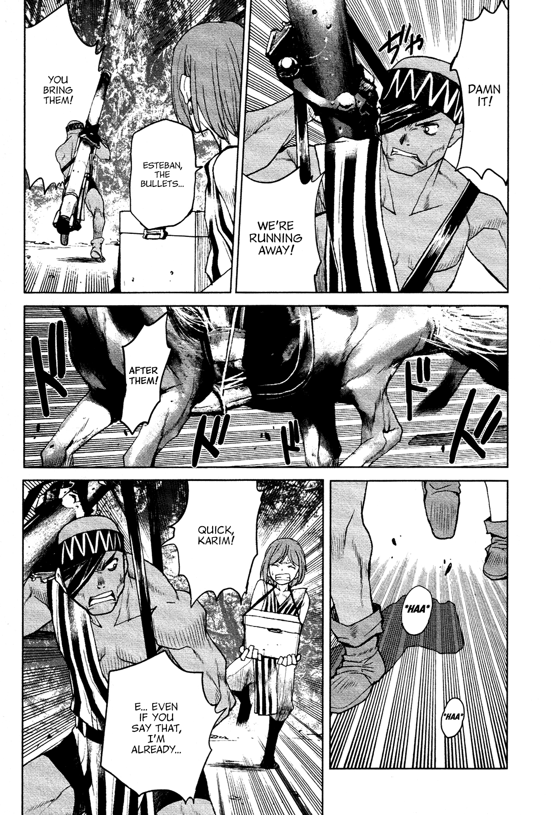 Code Geass - Shikkoku no Renya Chapter 15 page 16 - Chapter 15: Esteban's Battle