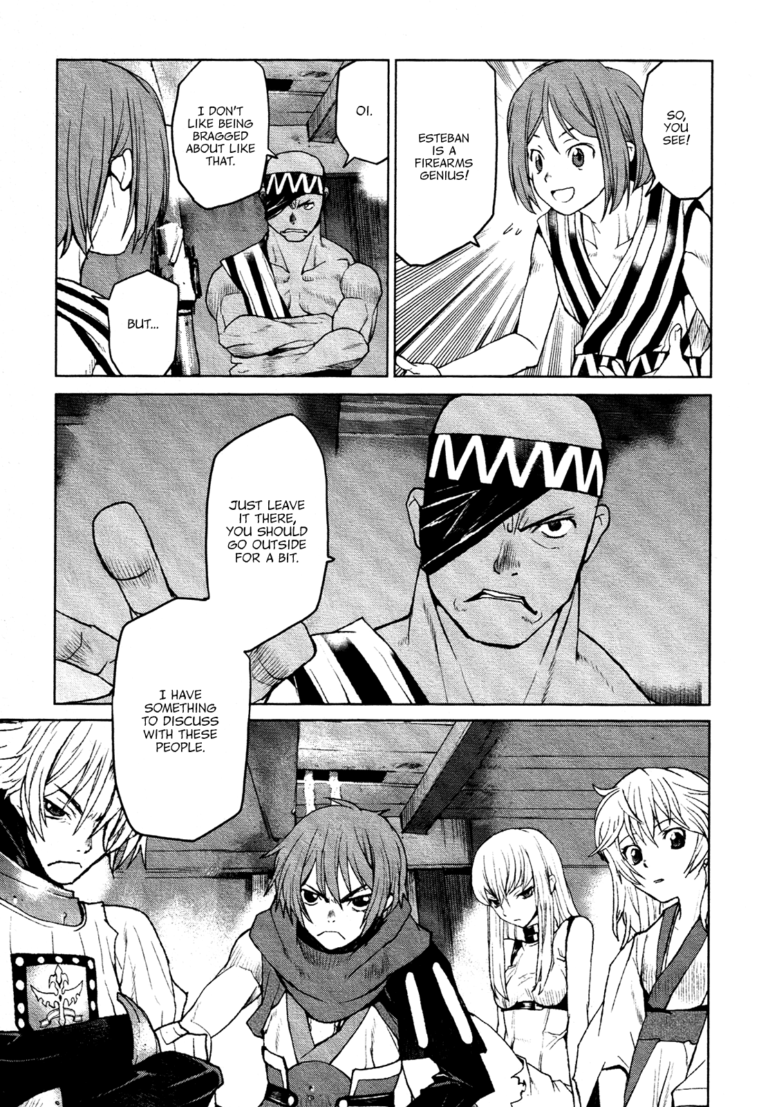 Code Geass - Shikkoku no Renya Chapter 15 page 21 - Chapter 15: Esteban's Battle
