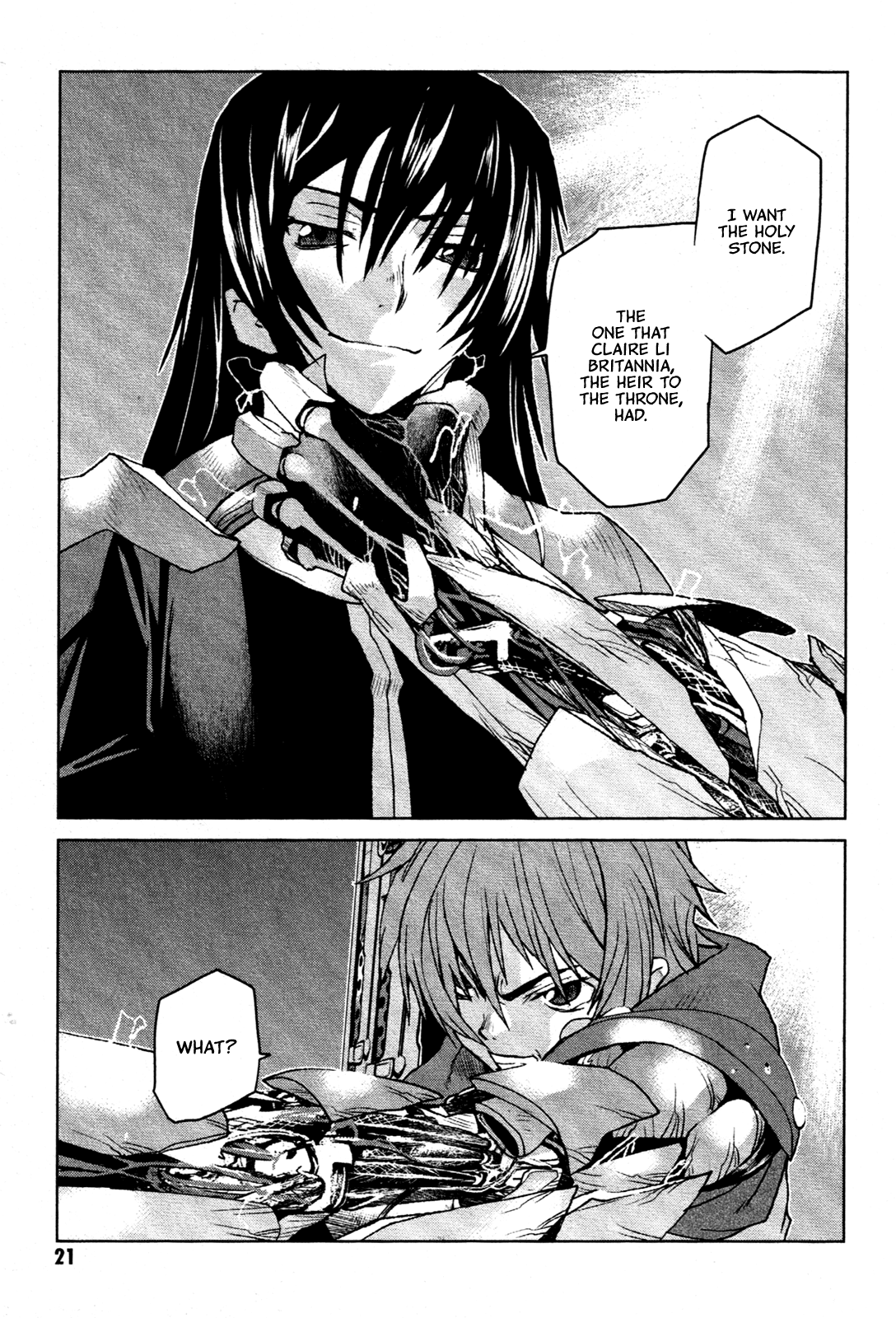 Code Geass - Shikkoku no Renya Chapter 18 page 19 - Chapter 18: The Invitation to Tomorrow