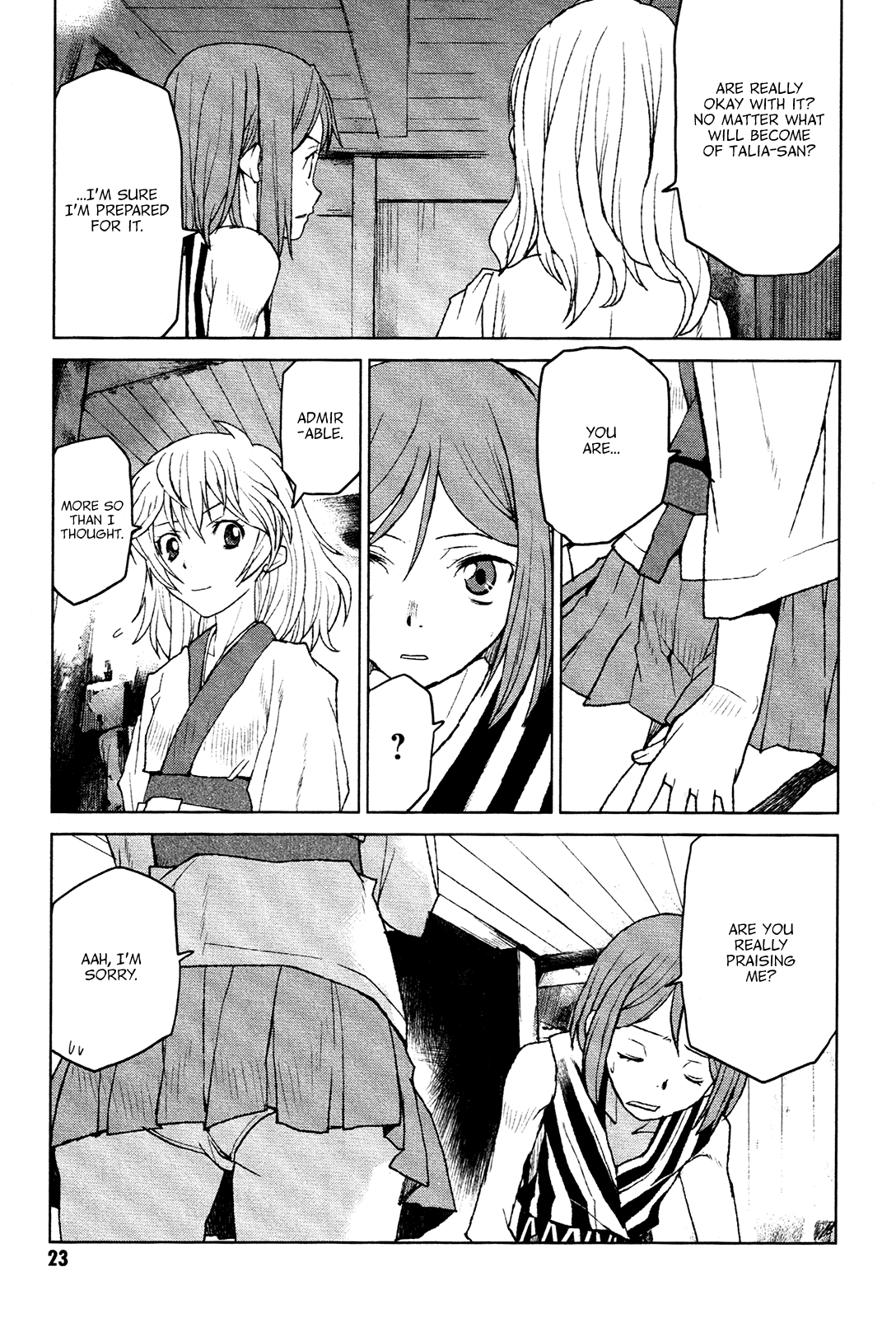 Code Geass - Shikkoku no Renya Chapter 18 page 21 - Chapter 18: The Invitation to Tomorrow
