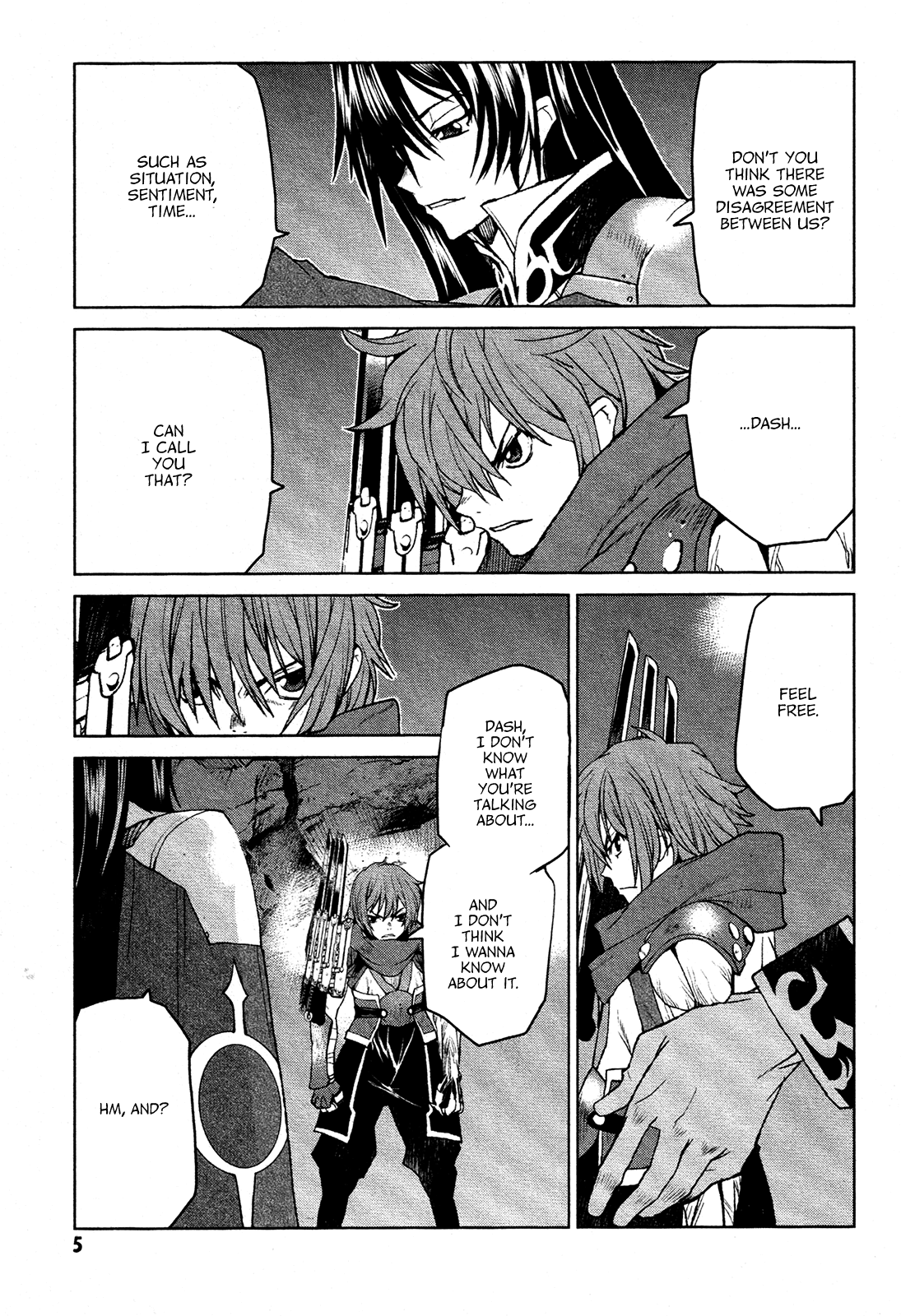 Code Geass - Shikkoku no Renya Chapter 18 page 5 - Chapter 18: The Invitation to Tomorrow