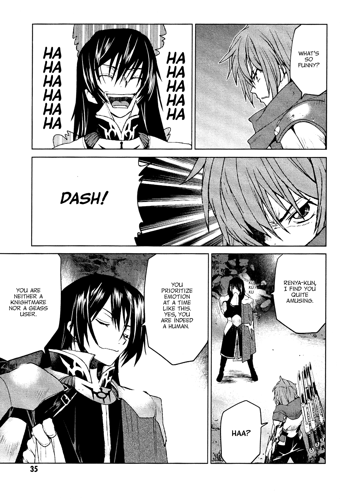 Code Geass - Shikkoku no Renya Chapter 19 page 3 - Chapter 19: A Geassless and Unqualified One