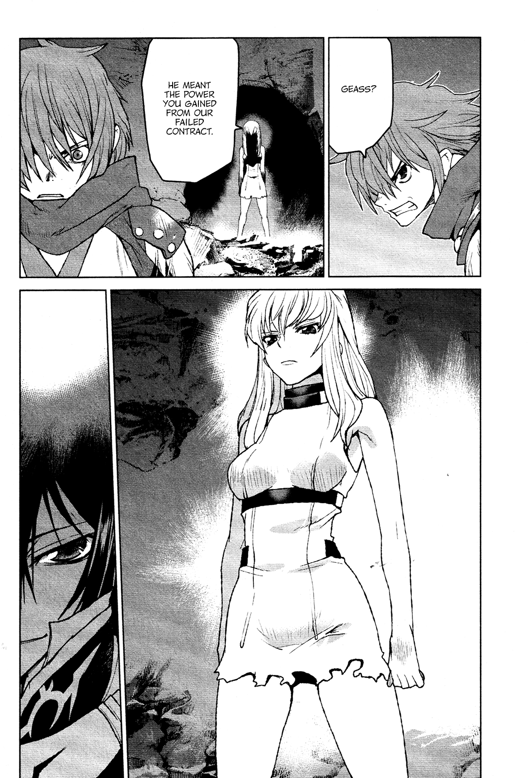 Code Geass - Shikkoku no Renya Chapter 19 page 4 - Chapter 19: A Geassless and Unqualified One