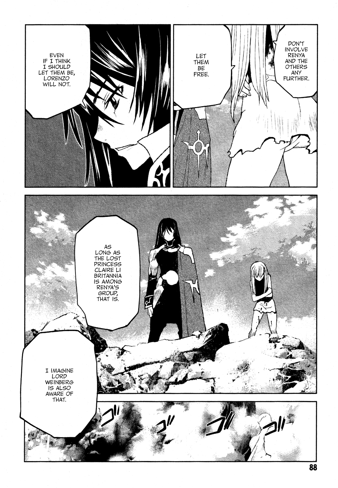 Code Geass - Shikkoku no Renya Chapter 20 page 20 - Chapter 20: Renya Dances Forth