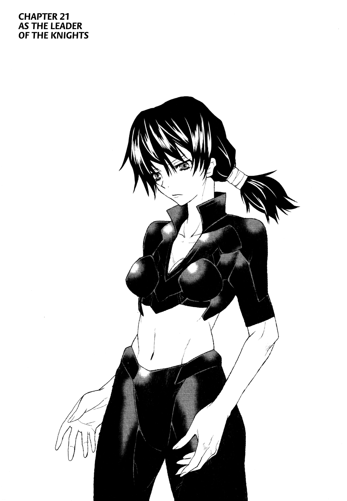 Code Geass - Shikkoku no Renya Chapter 21 page 1 - Chapter 21: As the Leader of the Knights