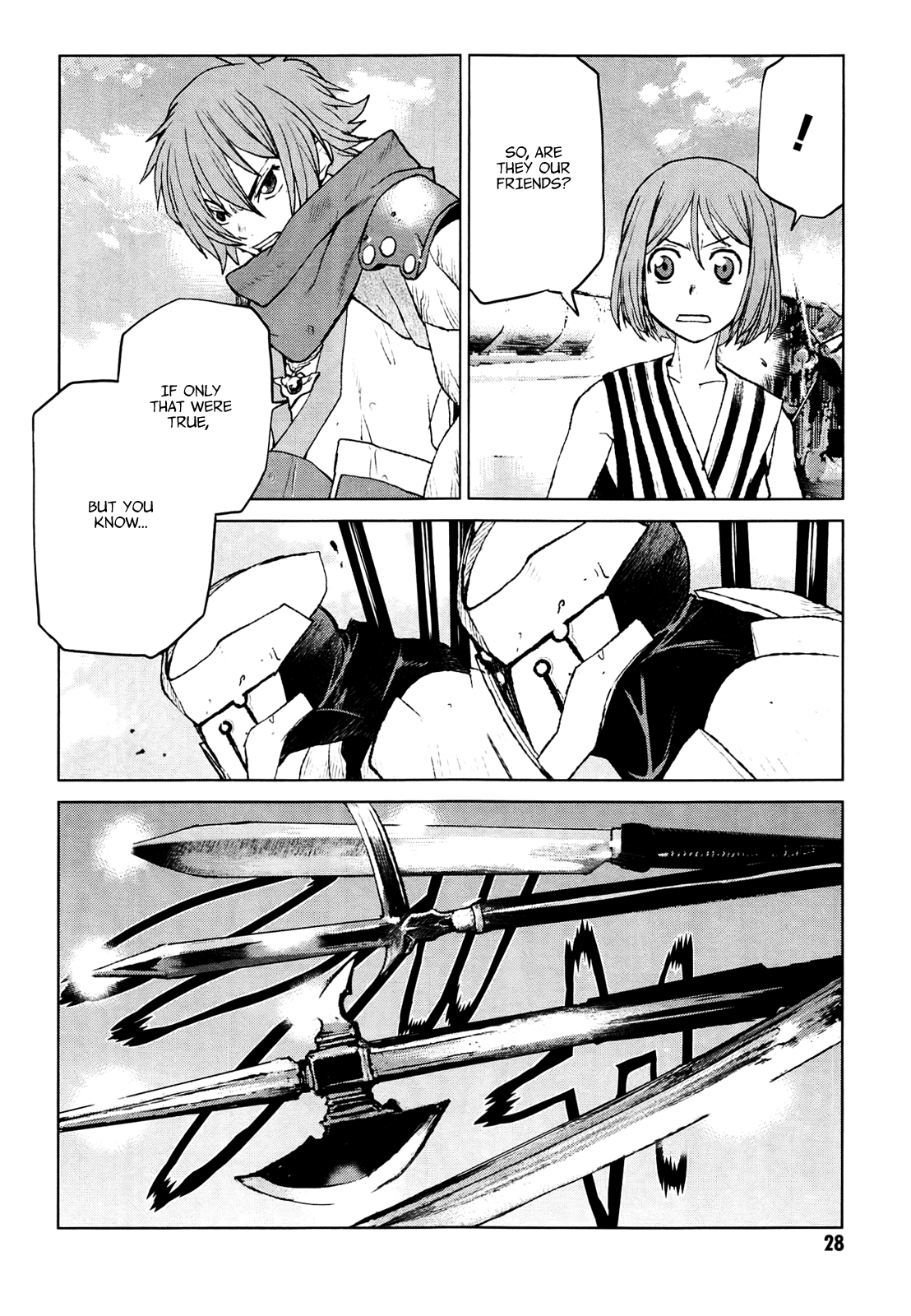 Code Geass - Shikkoku no Renya Chapter 23 page 28 - Chapter 23: Those Who Were Guided By Futaba
