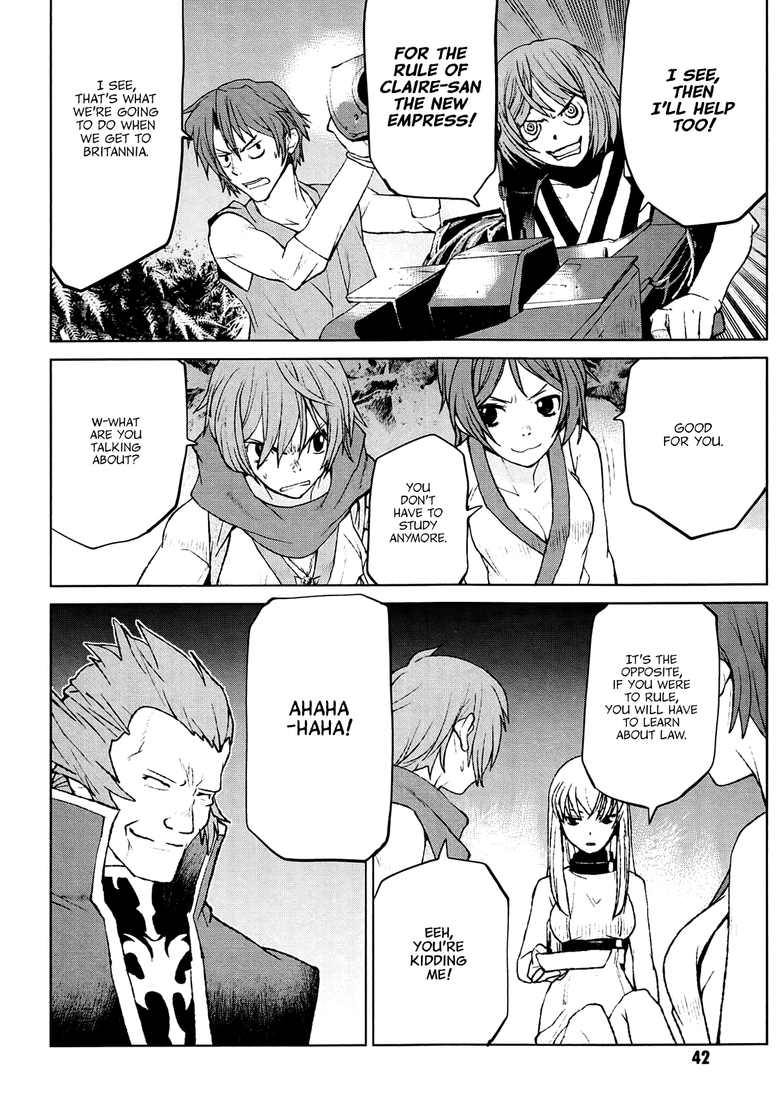 Code Geass - Shikkoku no Renya Chapter 24 page 12 - Chapter 24: Knights of The Rounds