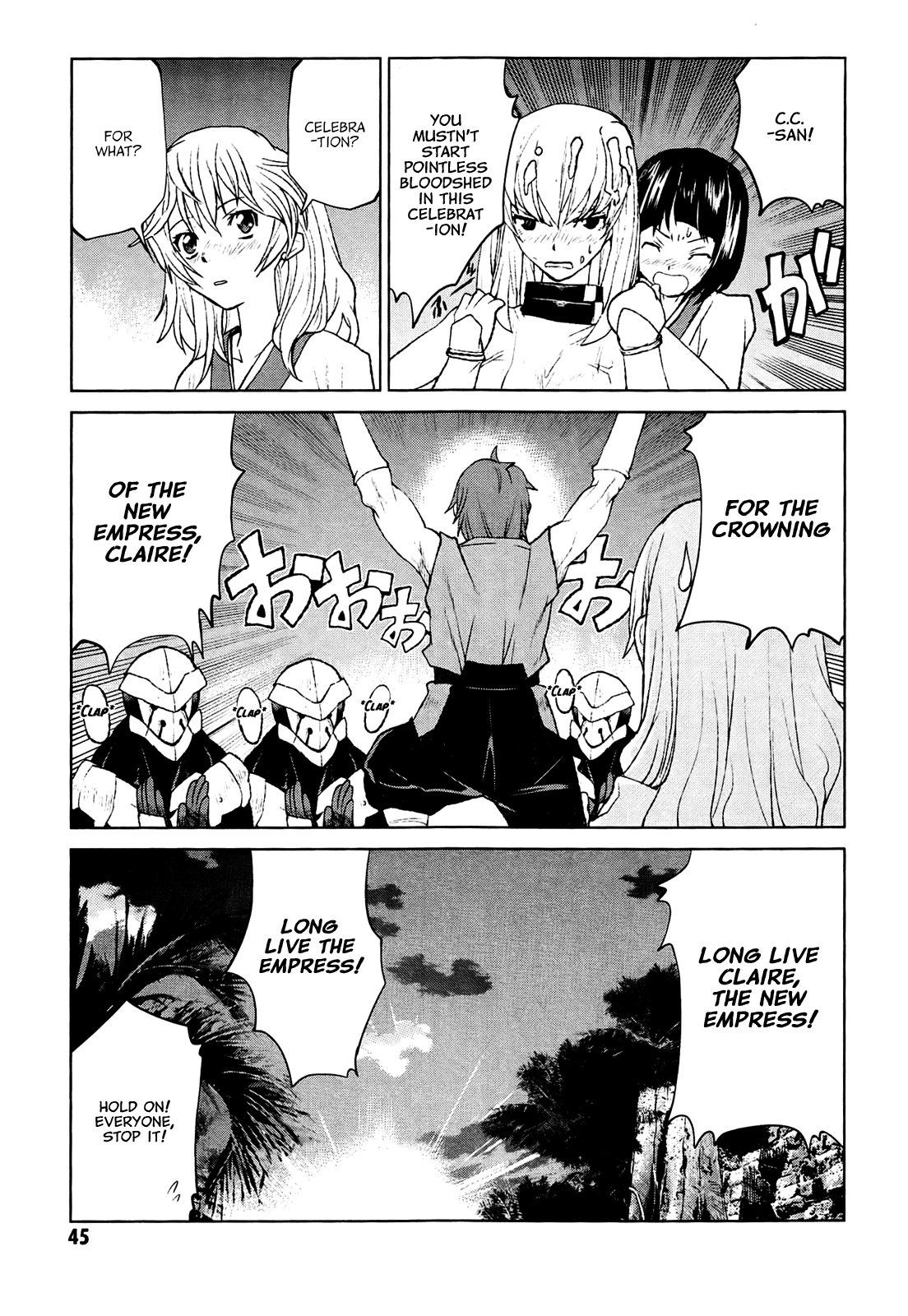 Code Geass - Shikkoku no Renya Chapter 24 page 15 - Chapter 24: Knights of The Rounds