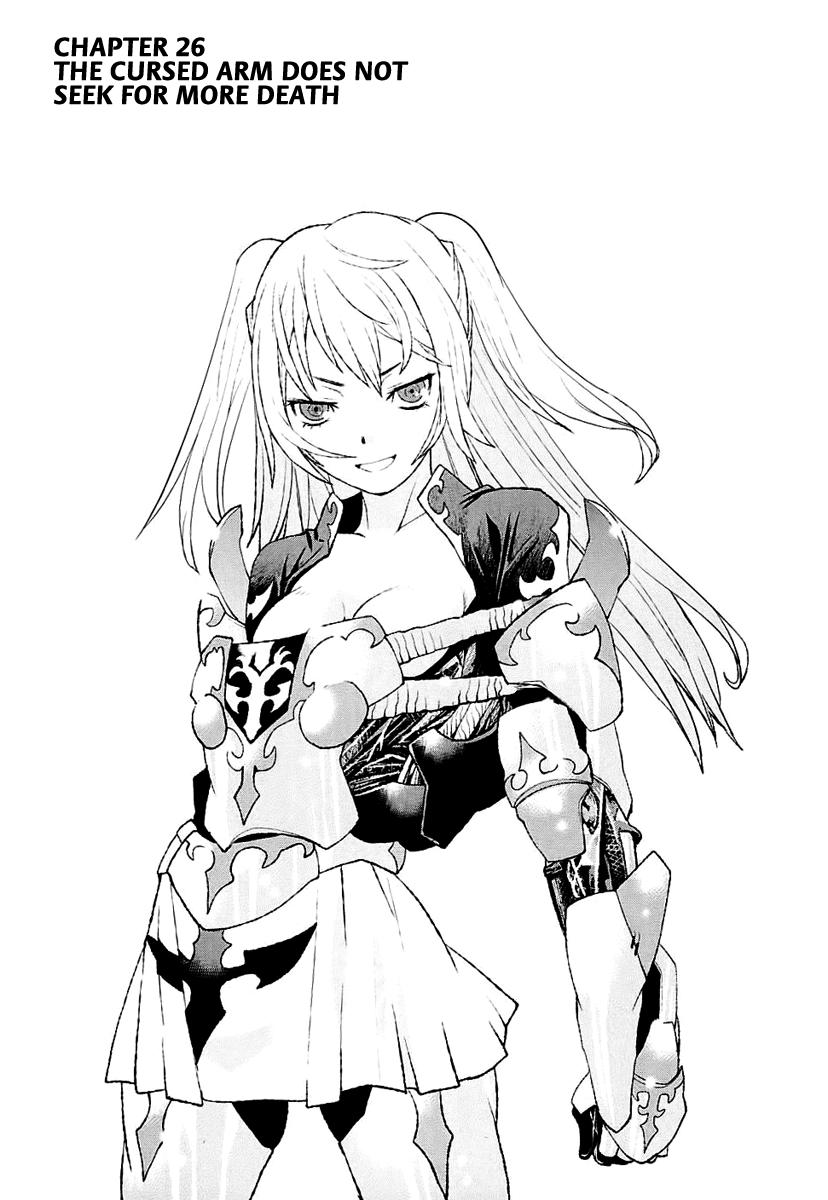 Code Geass - Shikkoku no Renya Chapter 26 page 1 - Chapter 26: The Cursed Arm Does Not Seek For More Death