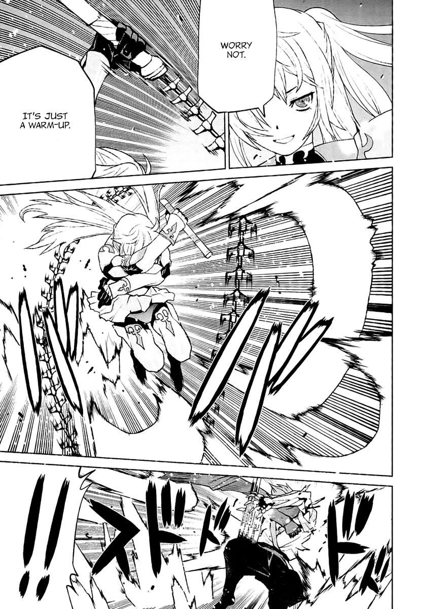 Code Geass - Shikkoku no Renya Chapter 26 page 5 - Chapter 26: The Cursed Arm Does Not Seek For More Death