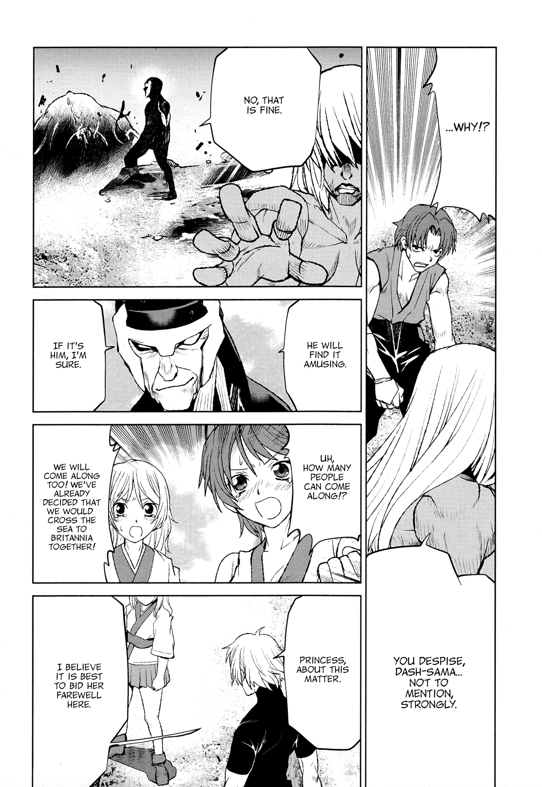 Code Geass - Shikkoku no Renya Chapter 30 page 17 - Chapter 30: The Path That Must Be Chosen