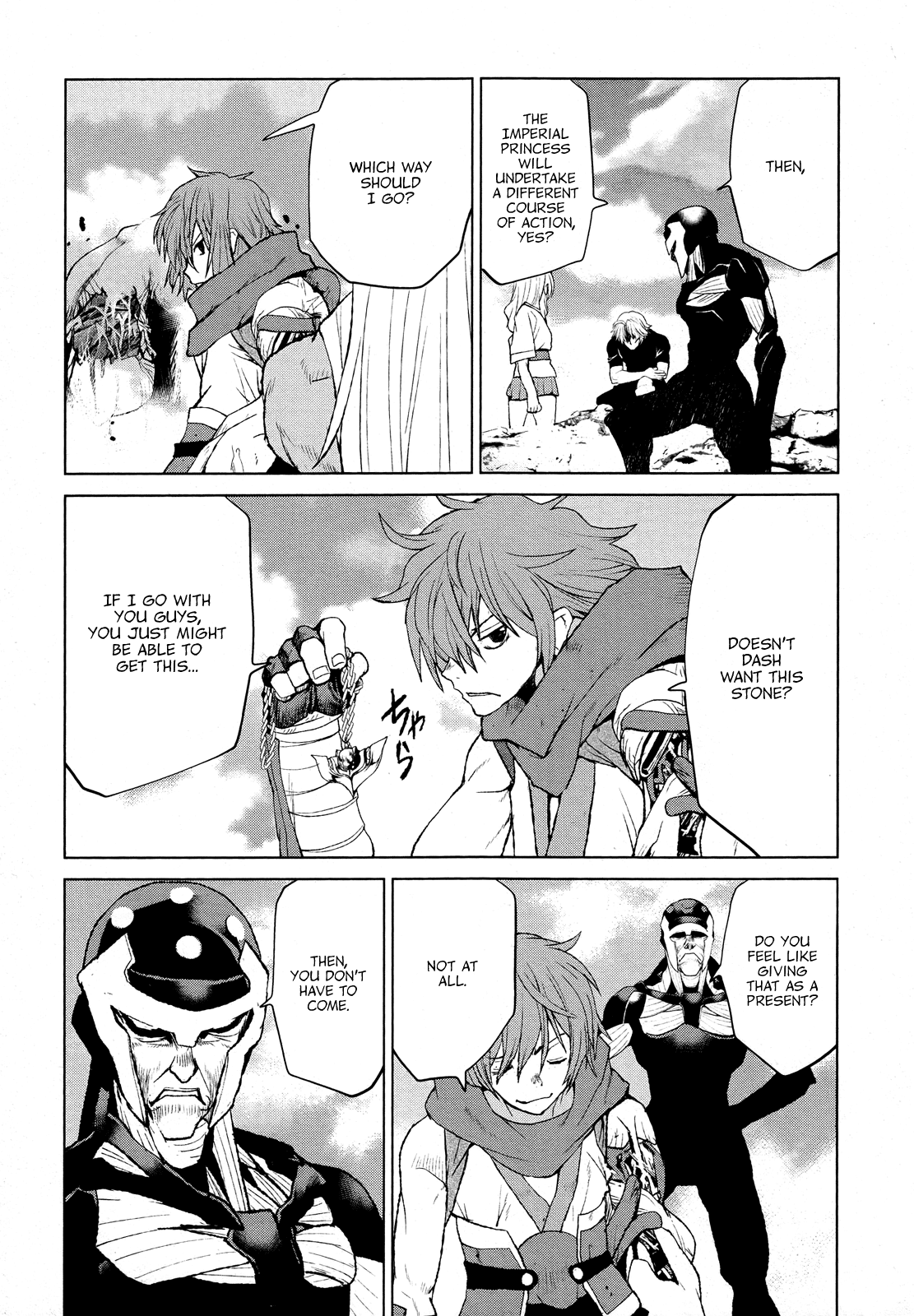 Code Geass - Shikkoku no Renya Chapter 30 page 19 - Chapter 30: The Path That Must Be Chosen