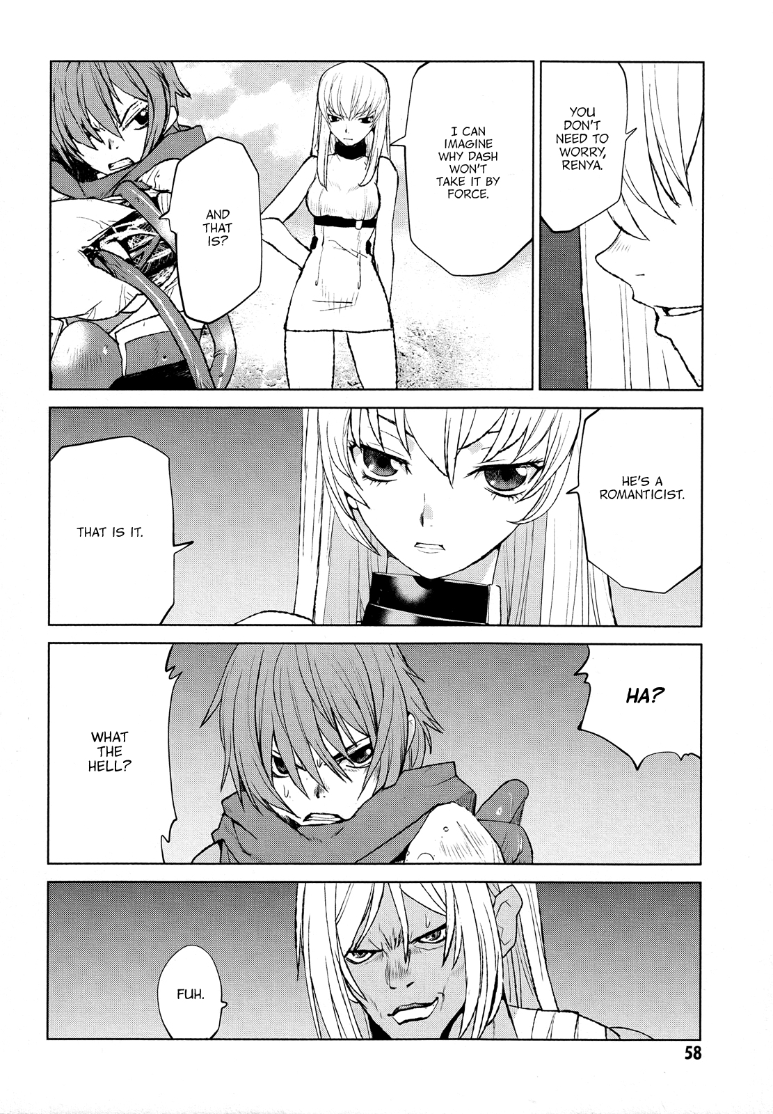 Code Geass - Shikkoku no Renya Chapter 30 page 21 - Chapter 30: The Path That Must Be Chosen