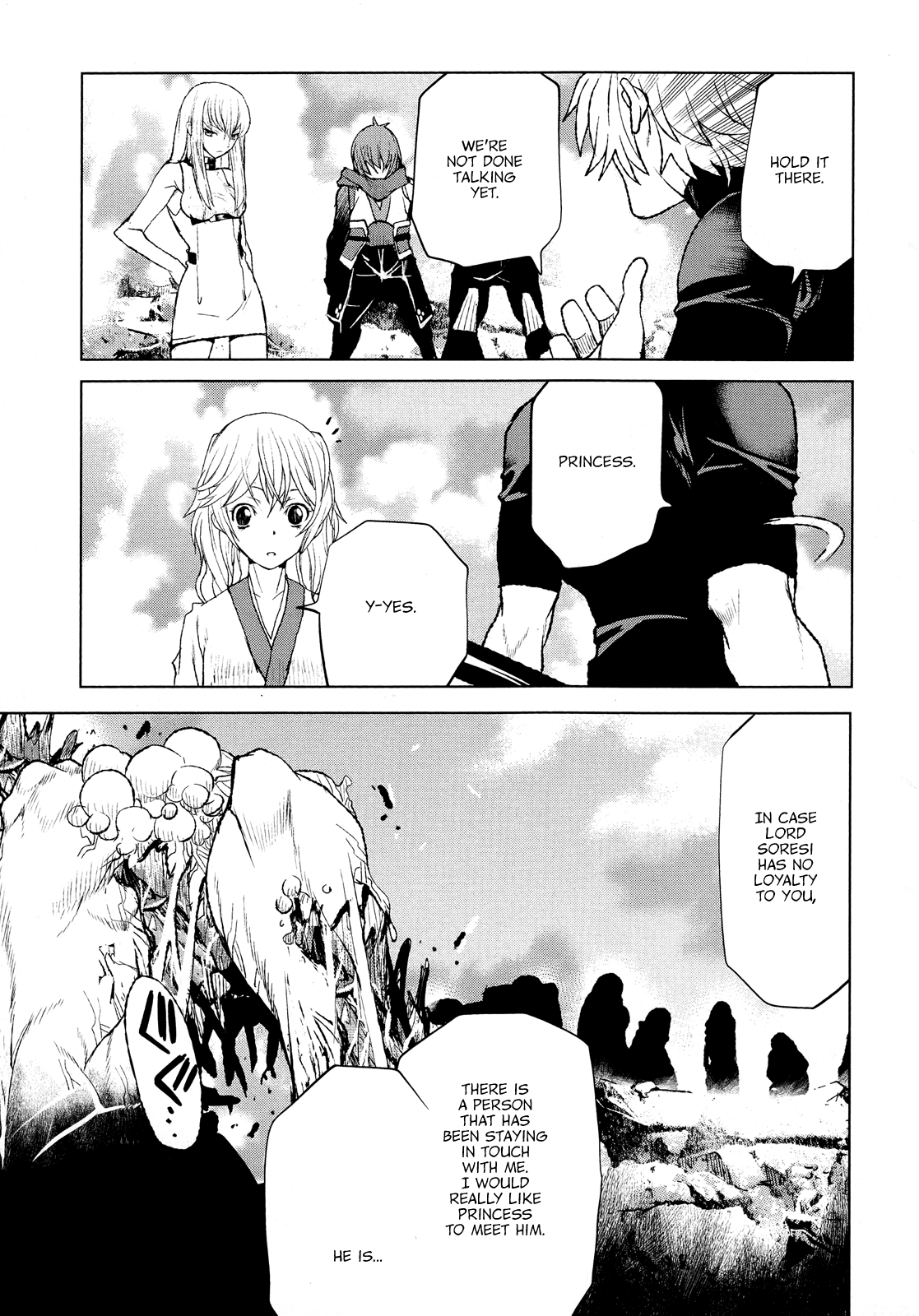 Code Geass - Shikkoku no Renya Chapter 30 page 22 - Chapter 30: The Path That Must Be Chosen