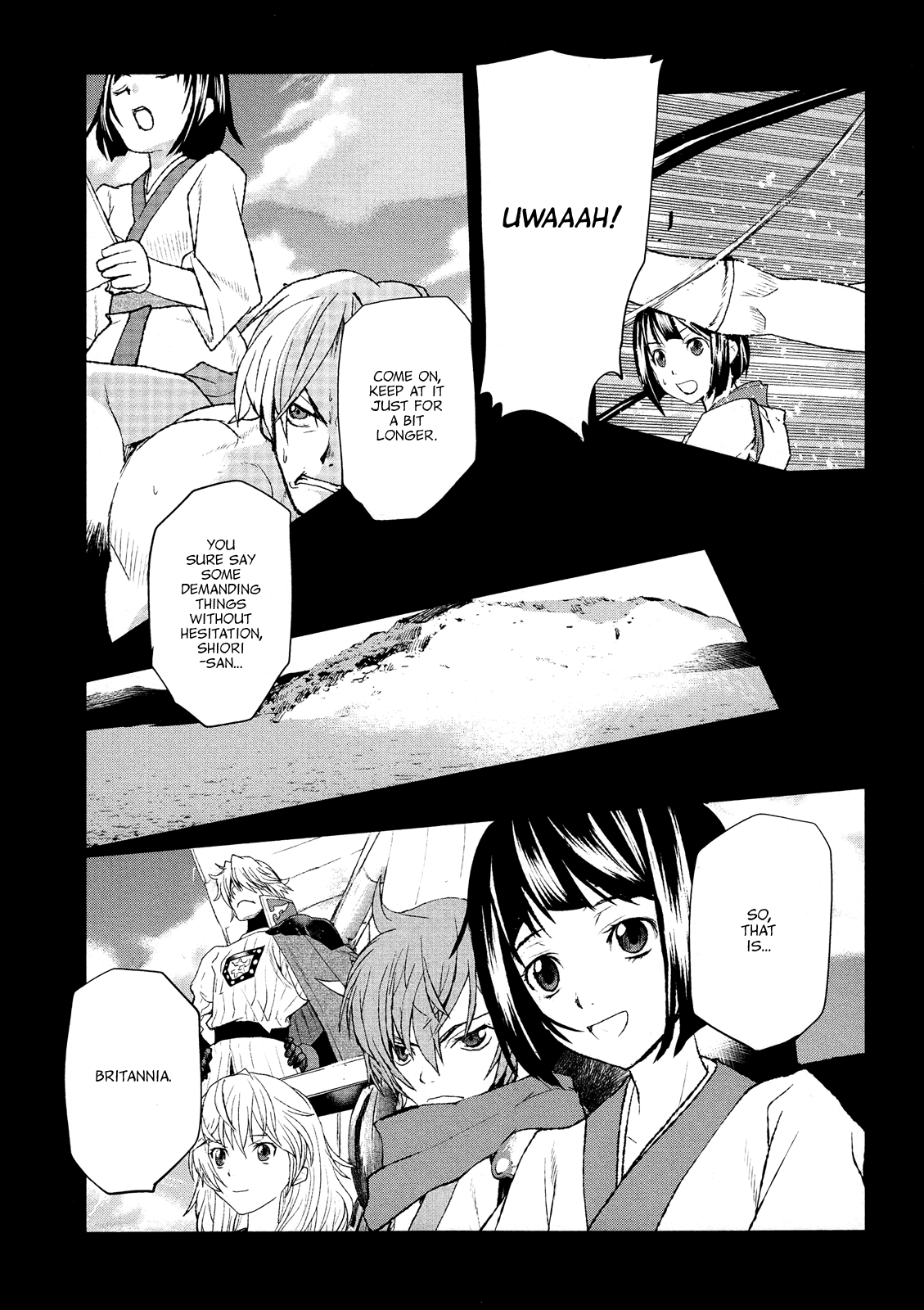 Code Geass - Shikkoku no Renya Chapter 30 page 3 - Chapter 30: The Path That Must Be Chosen