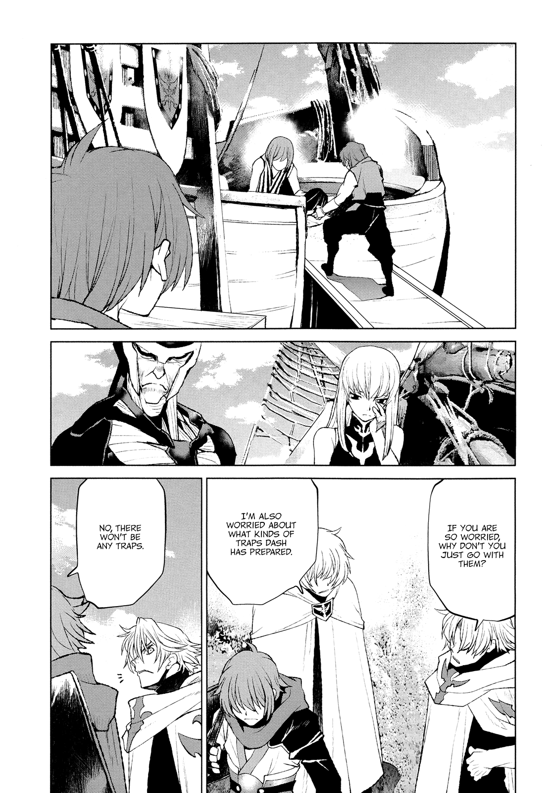 Code Geass - Shikkoku no Renya Chapter 32 page 3 - Chapter 32: Haltia's Solace