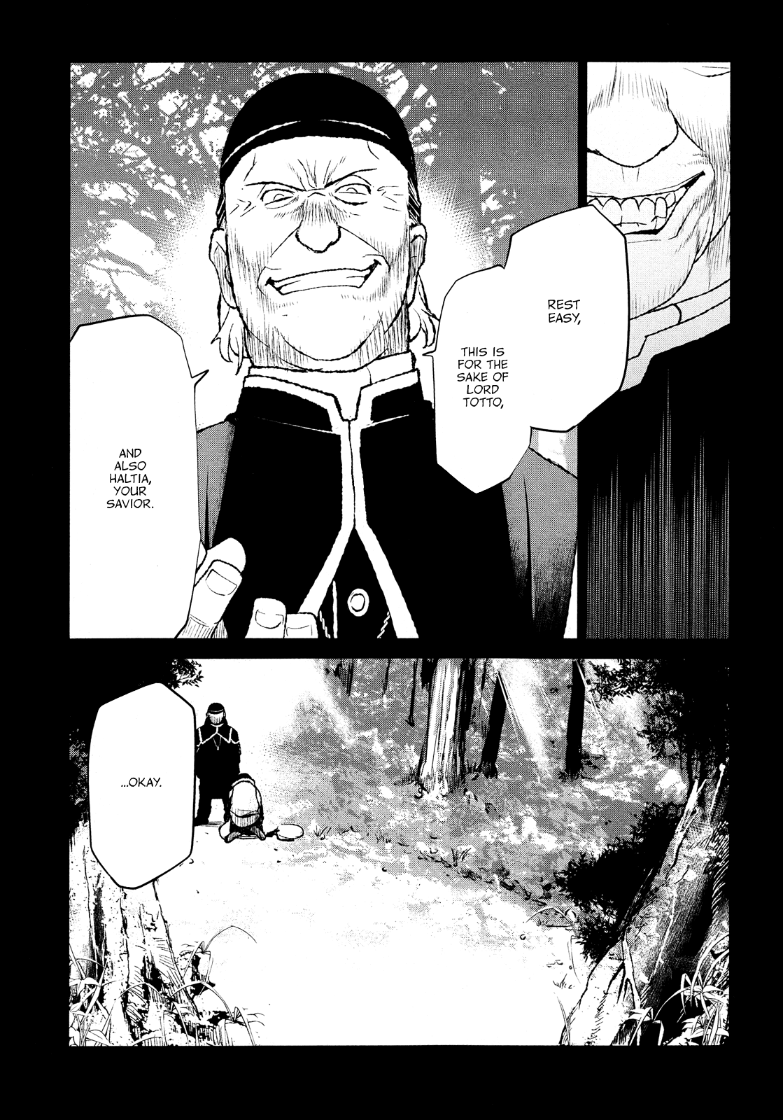 Code Geass - Shikkoku no Renya Chapter 32 page 33 - Chapter 32: Haltia's Solace