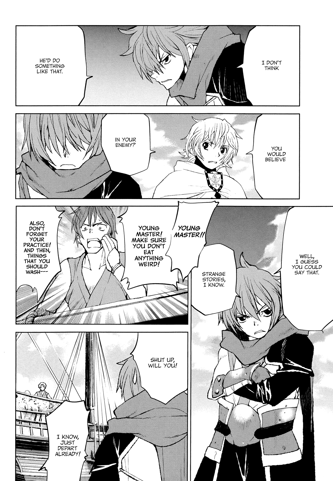 Code Geass - Shikkoku no Renya Chapter 32 page 4 - Chapter 32: Haltia's Solace