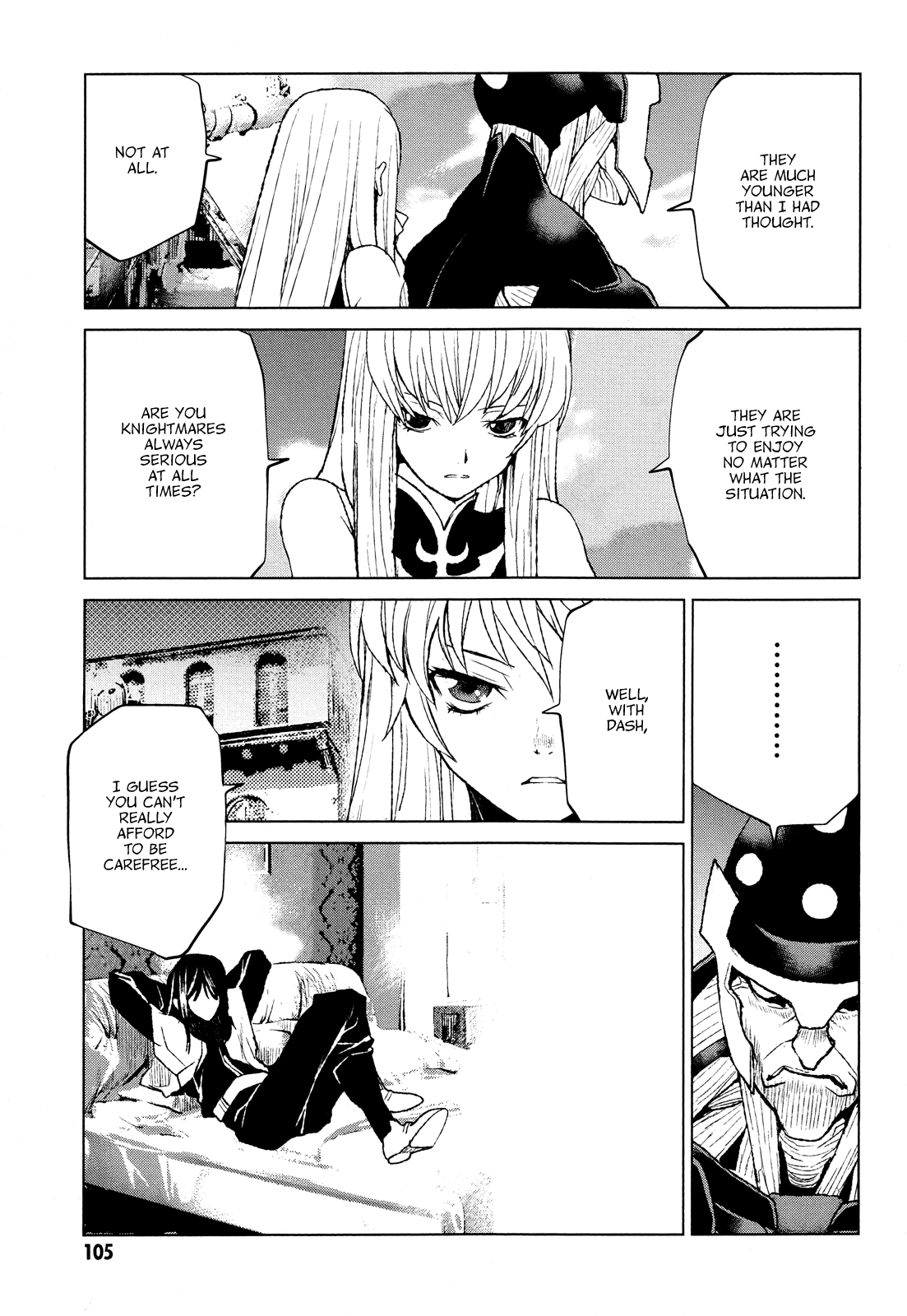 Code Geass - Shikkoku no Renya Chapter 32 page 5 - Chapter 32: Haltia's Solace
